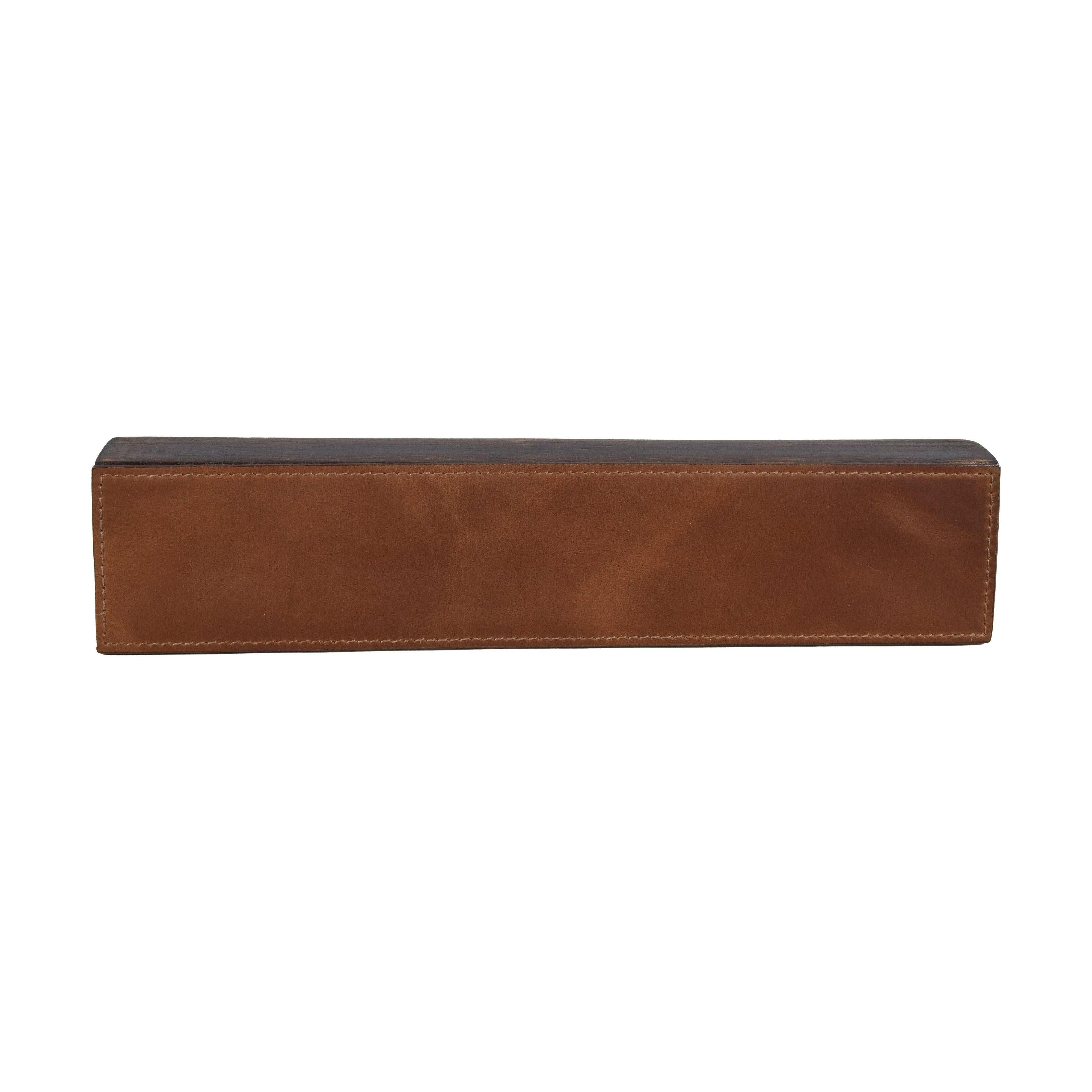 Customizable Leather Name Plate, Name Plate | LAND Leather Goods