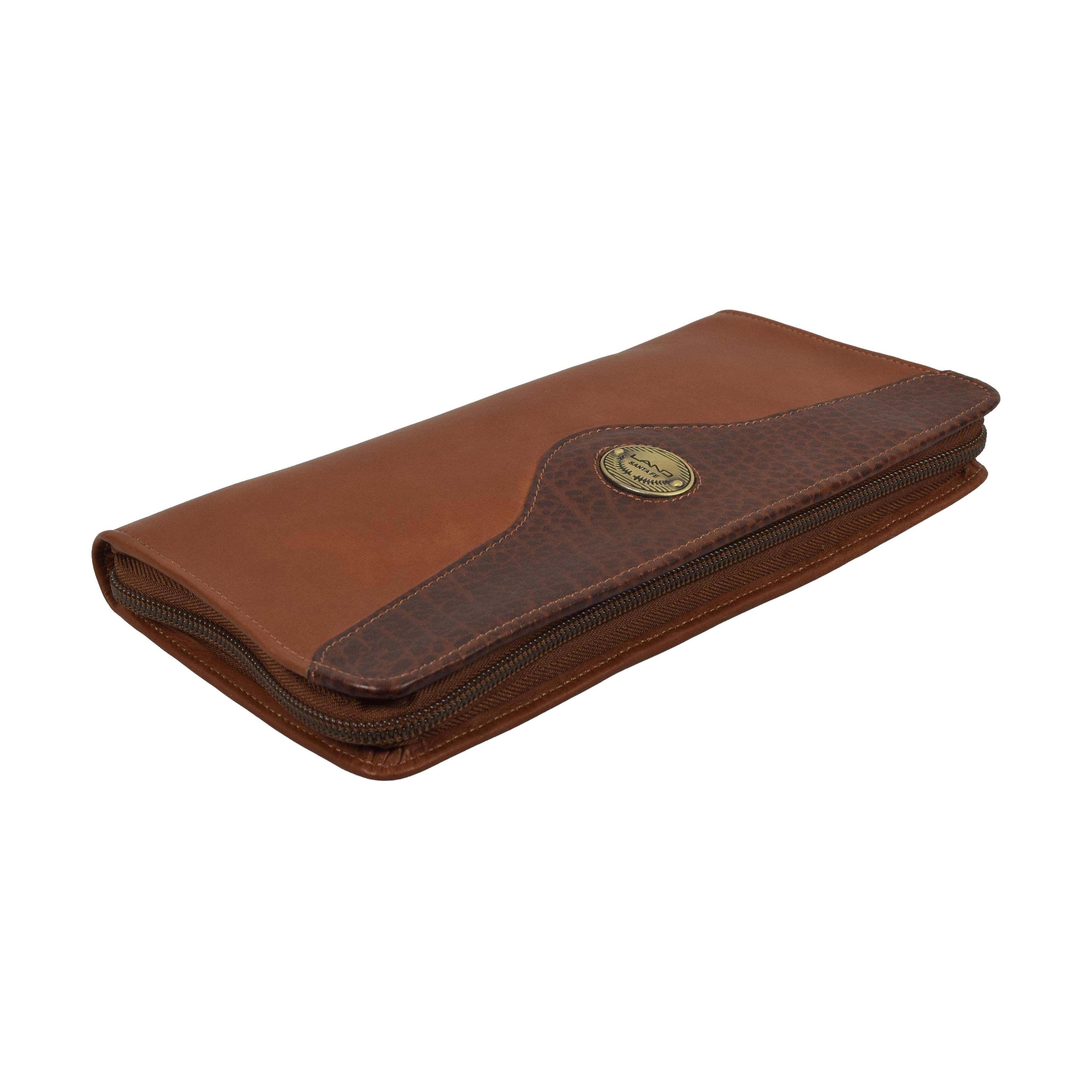 Zip Around Travel Organizer, Travel Organizer | LAND Leather Goods
