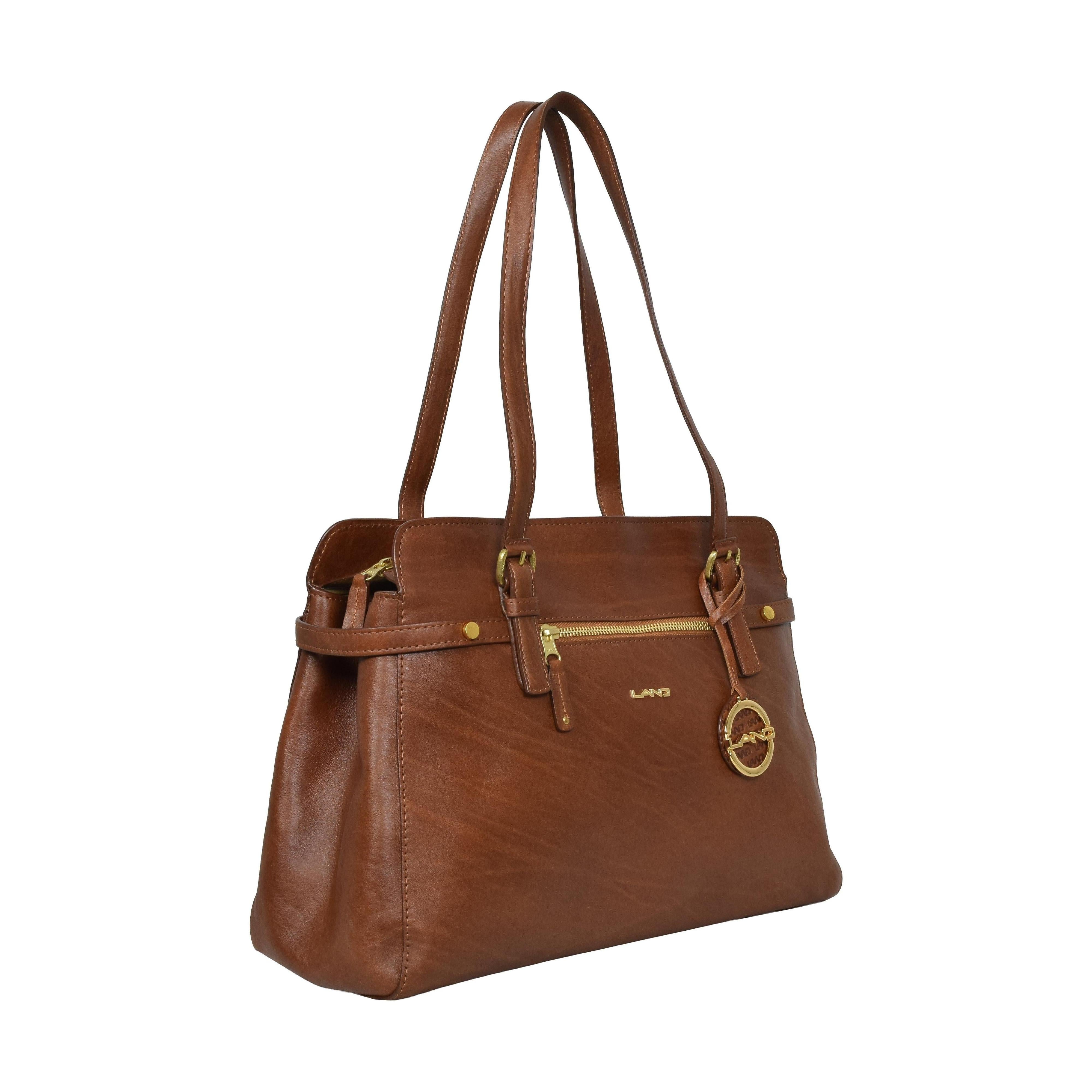 Catalina Shoulder Bag, Handbag | LAND Leather Goods
