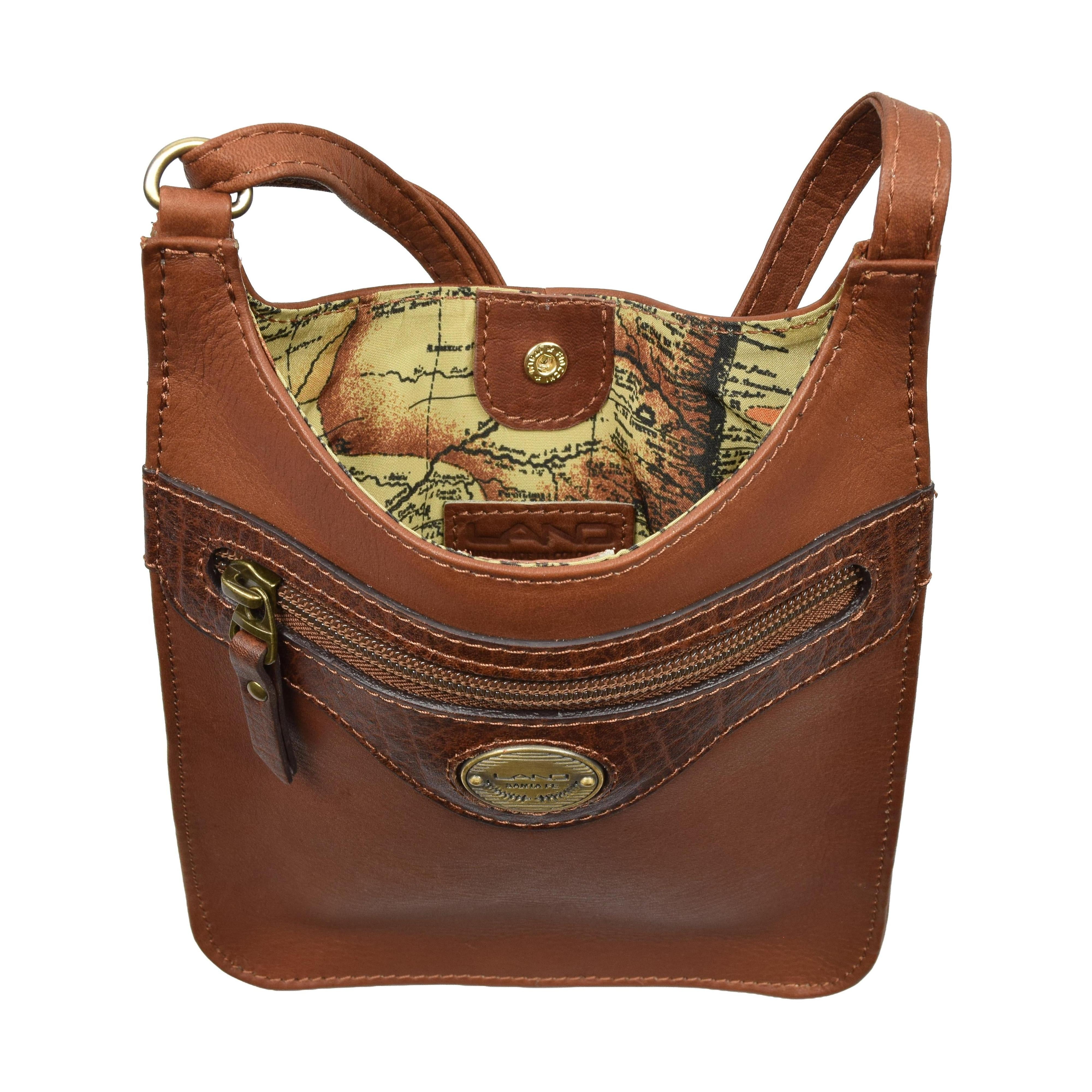 Simple Petite Hipster, Crossover Bag | LAND Leather Goods