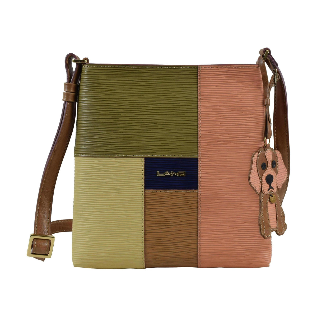 Top Zip Hipster, Crossover Bag | LAND Leather Goods