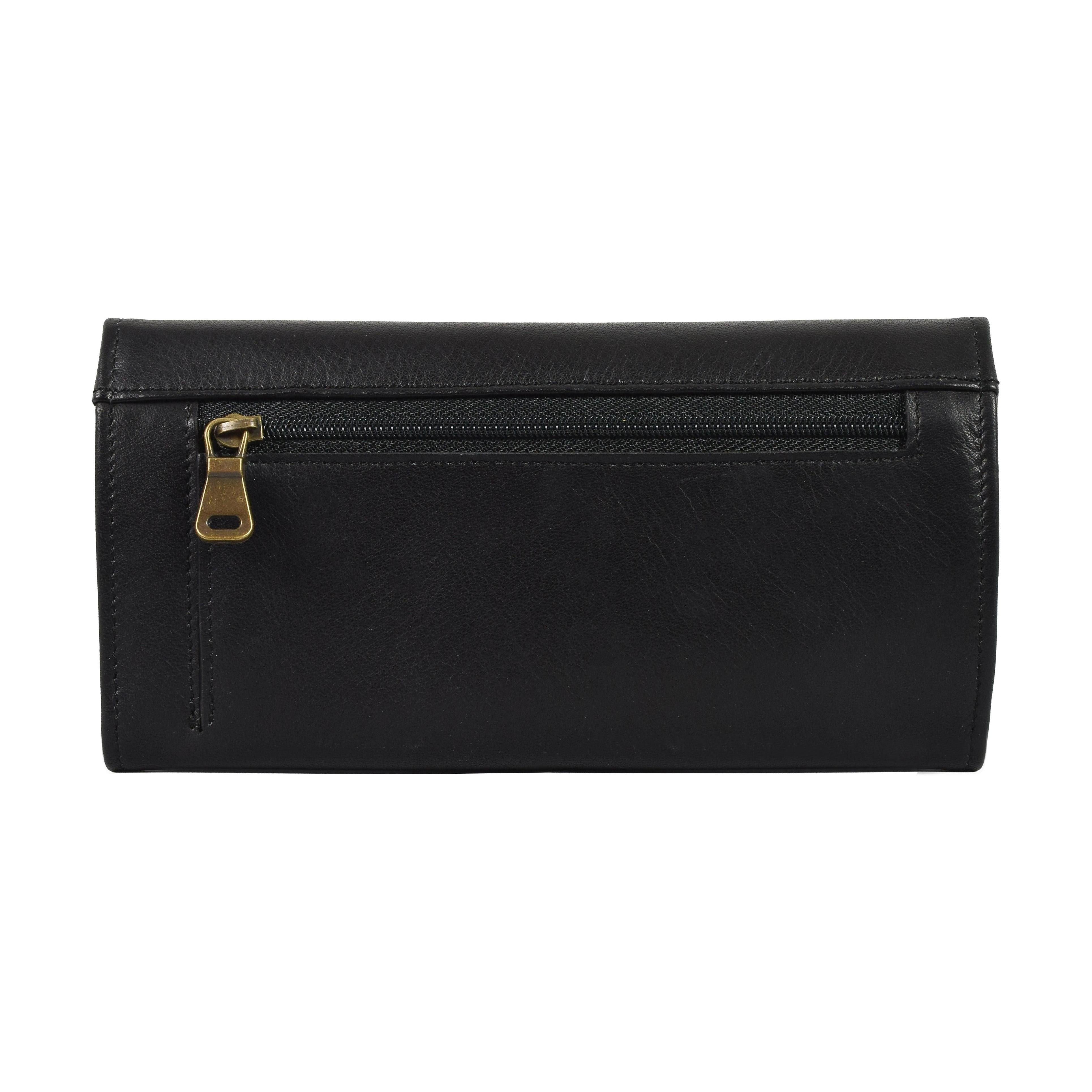 Ladies Checkbook Organizer, Wallet | LAND Leather Goods
