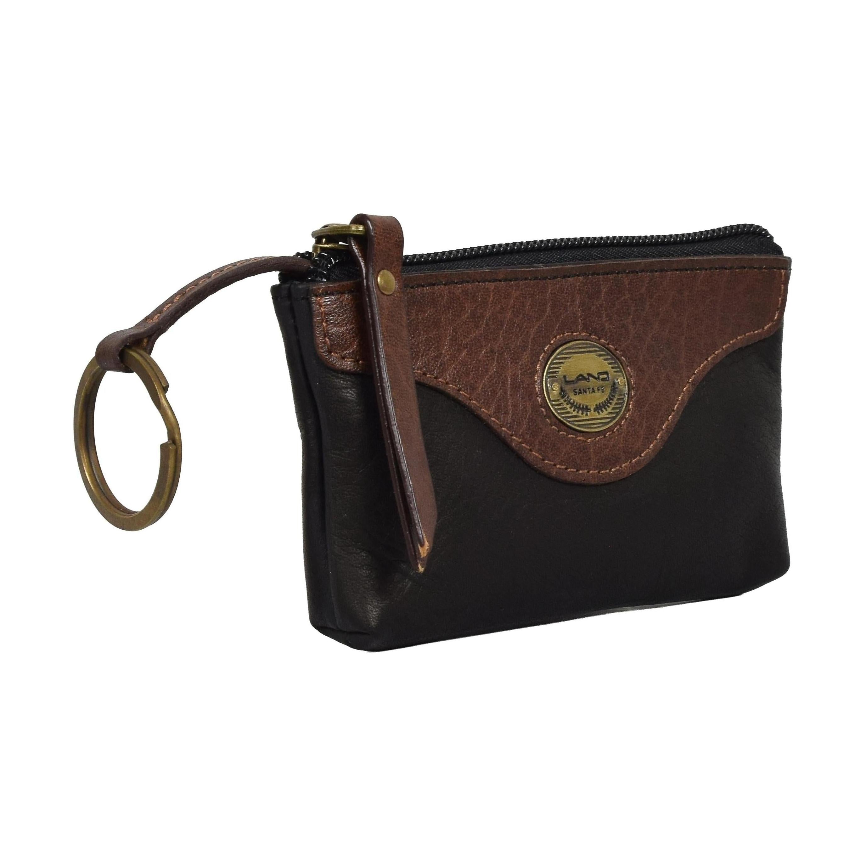 Zippered Coin Case, Wallet | LAND Leather Goods