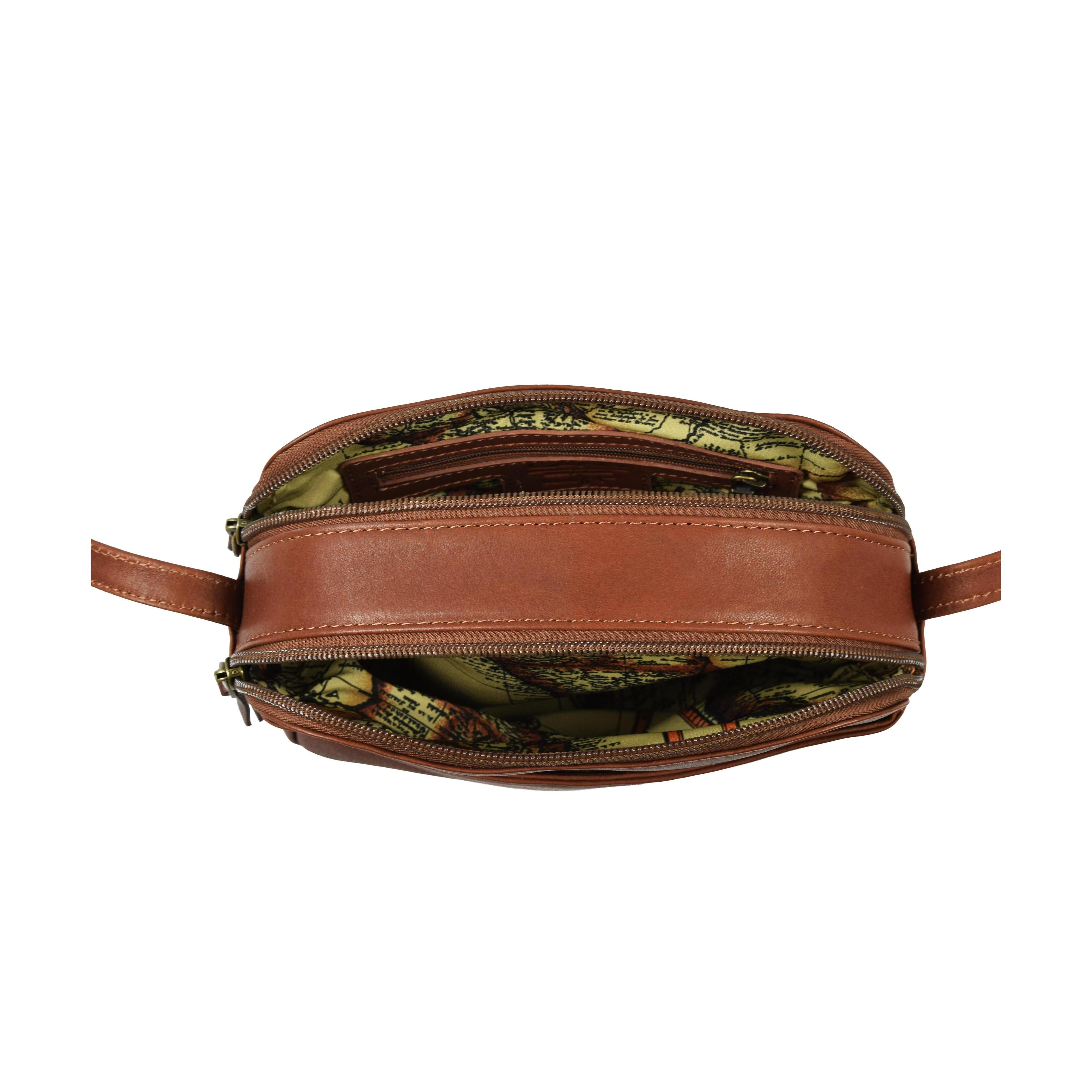 Siena Crossbody, Crossover Bag | LAND Leather Goods