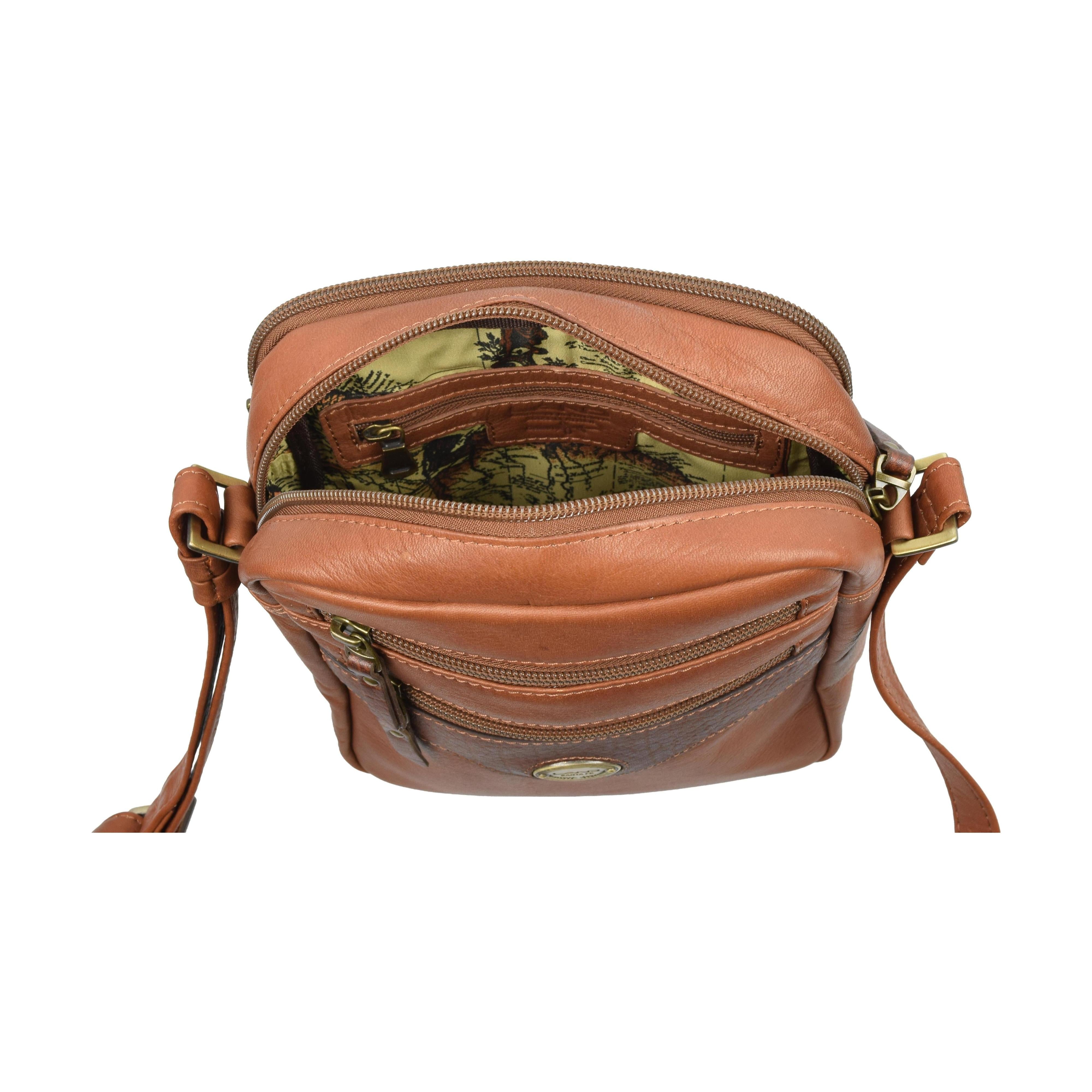 Nicols Crossover Bag, Crossover Bag | LAND Leather Goods