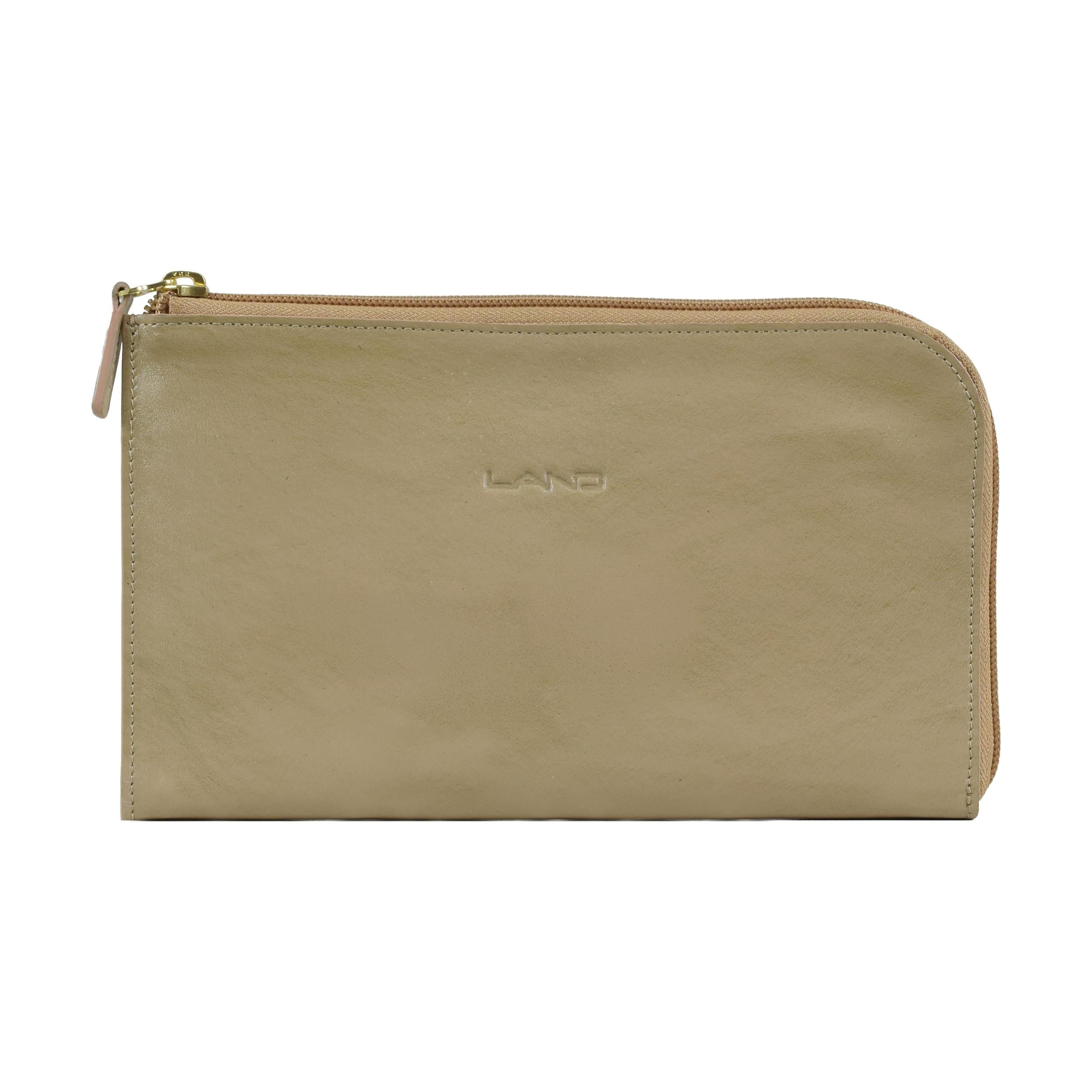 The Travel Caddy, Travel Wallet | LAND Leather Goods