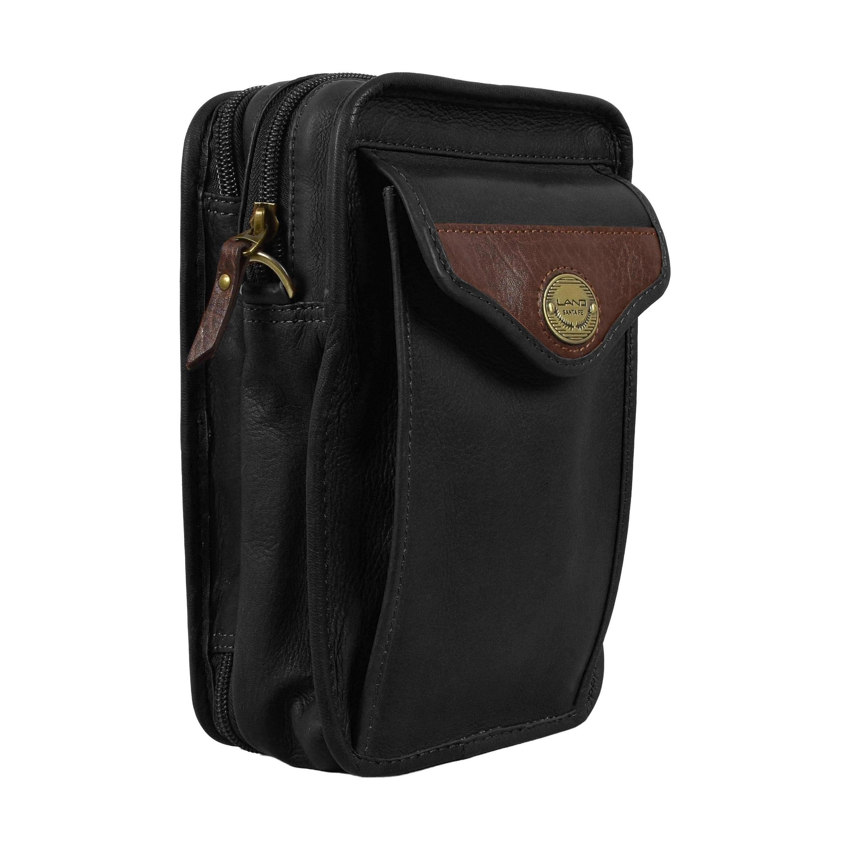 Shoulder Travel Bag, Crossover Bag | LAND Leather Goods