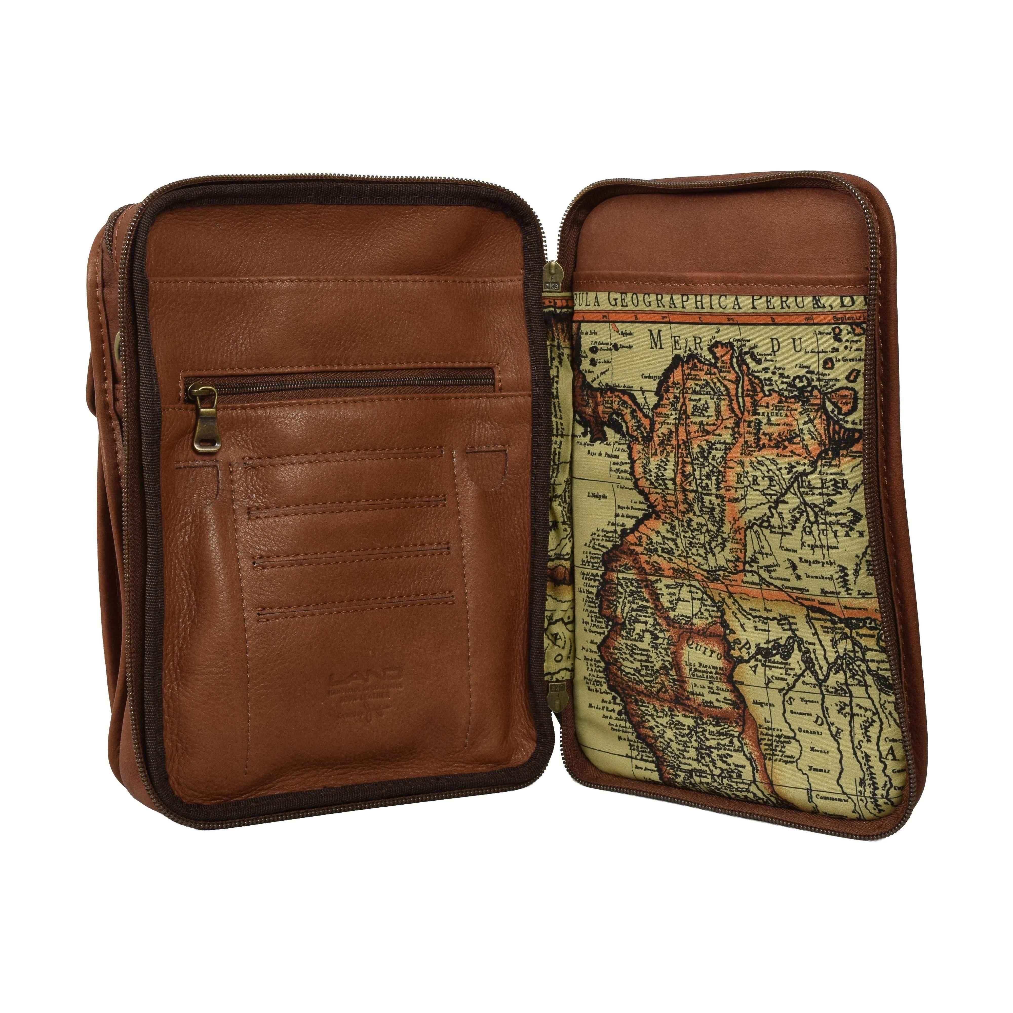 Day Bag, Travel Organizer | LAND Leather Goods