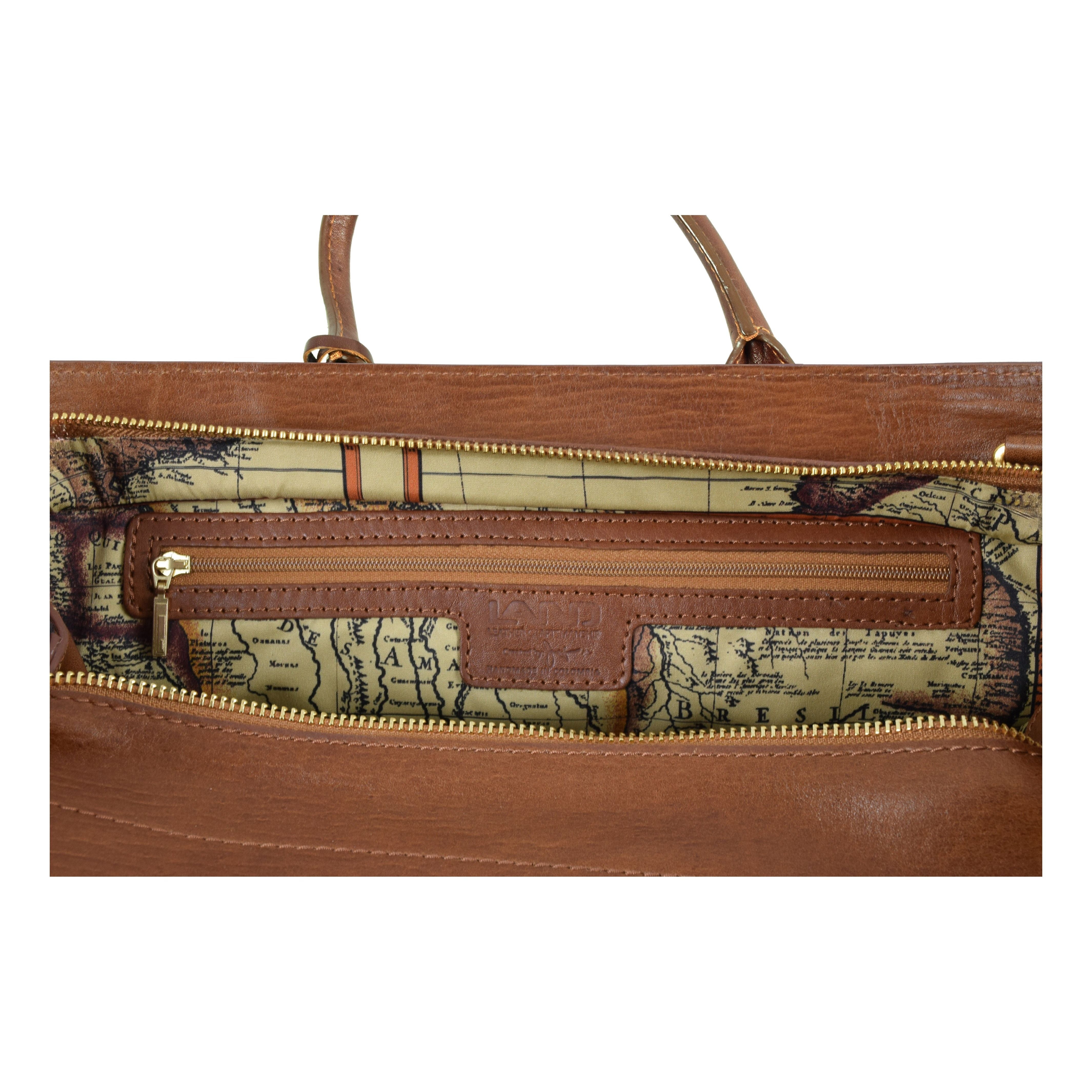 Courtney East/West Tote, Handbag | LAND Leather Goods