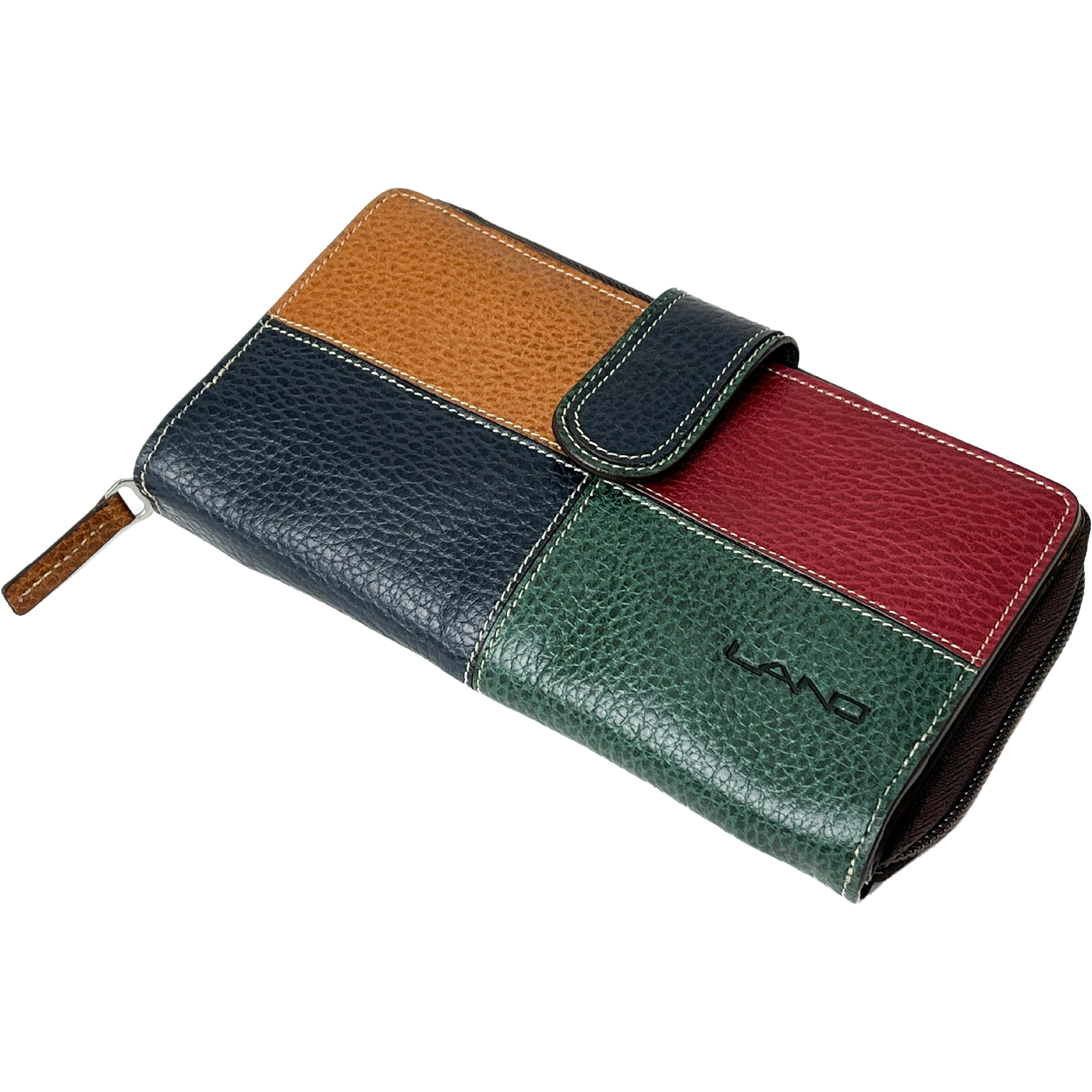 Melissa Zip Around, Wallet | LAND Leather Goods