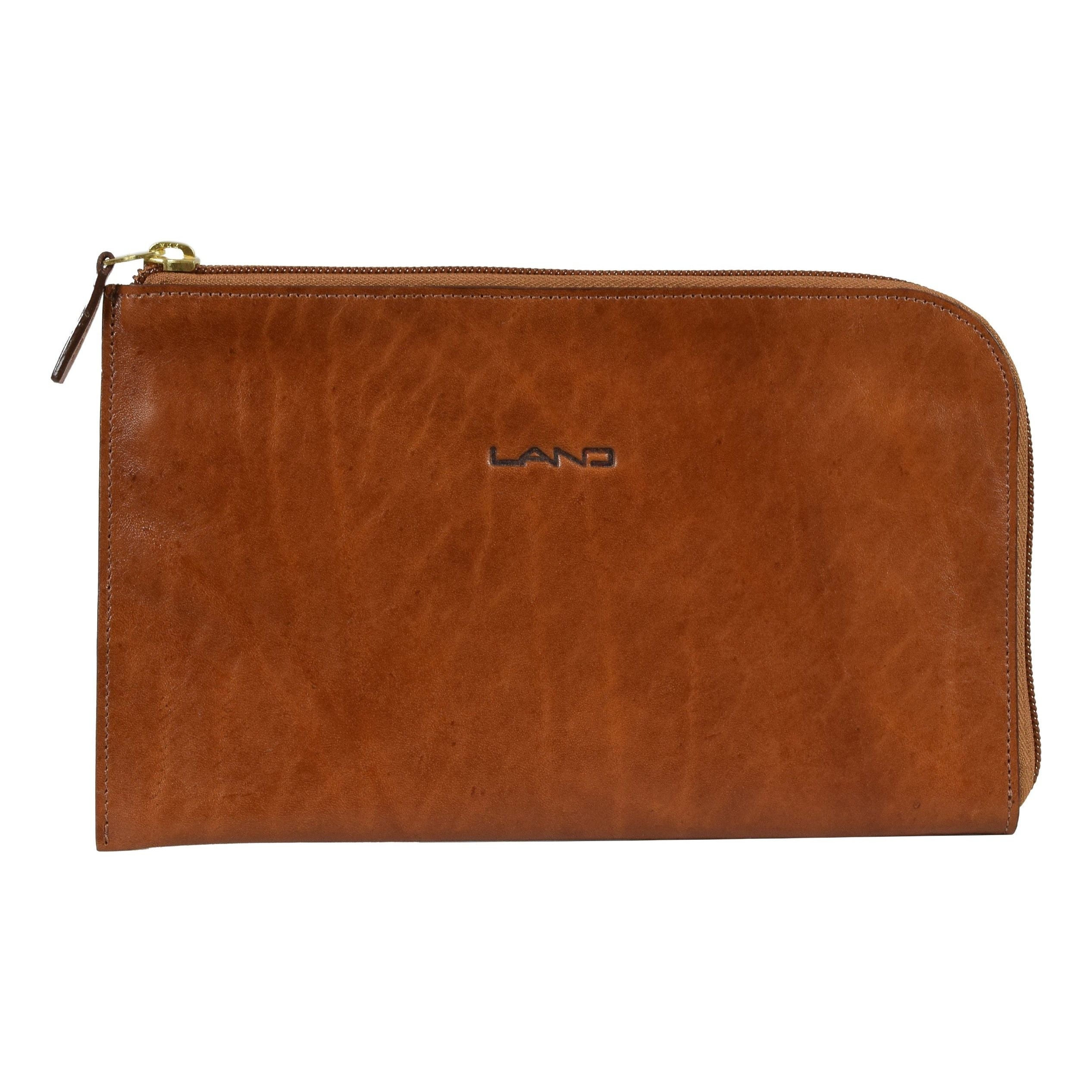 The Travel Caddy, Travel Wallet | LAND Leather Goods