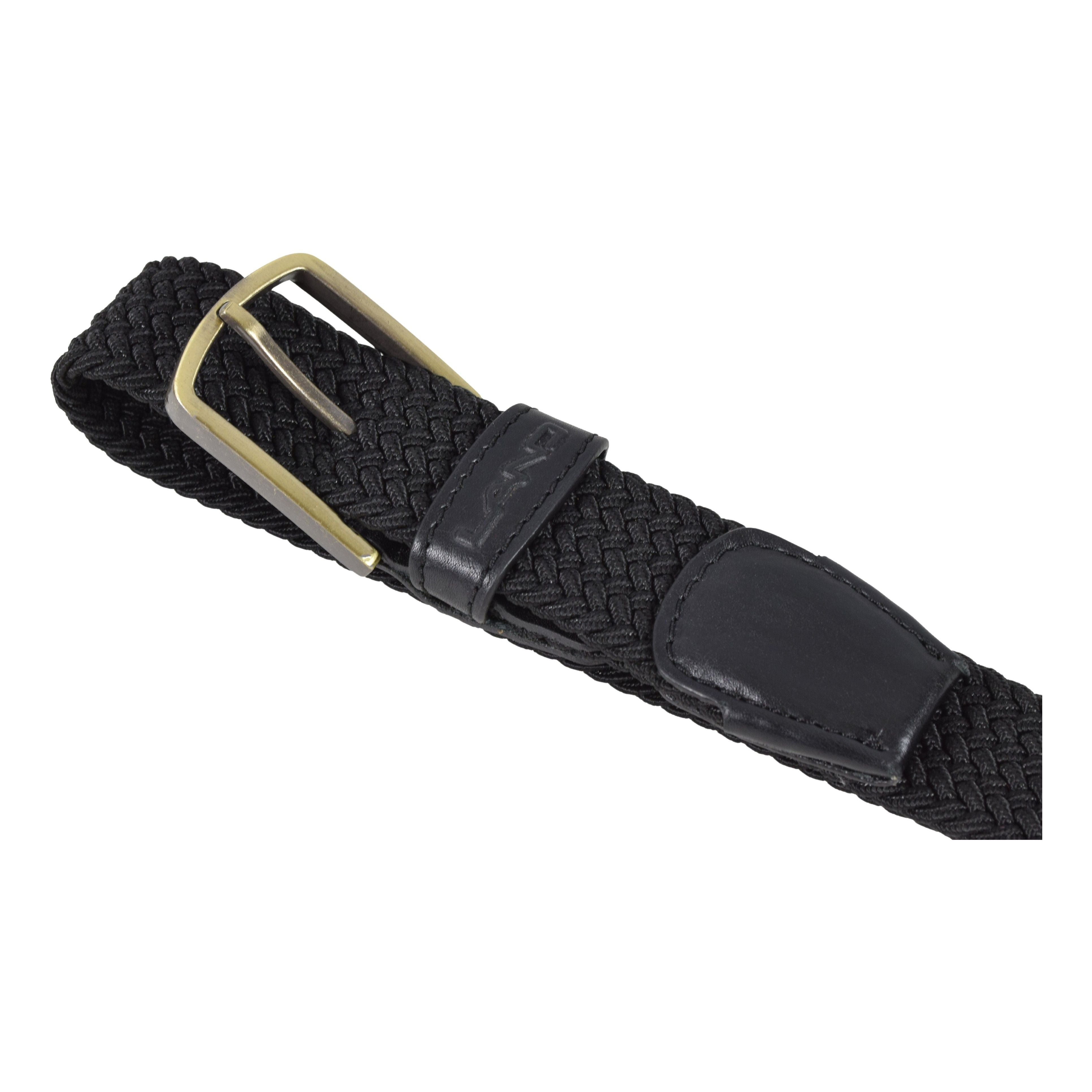 Braided Stretch Belt, Belt | LAND Leather Goods