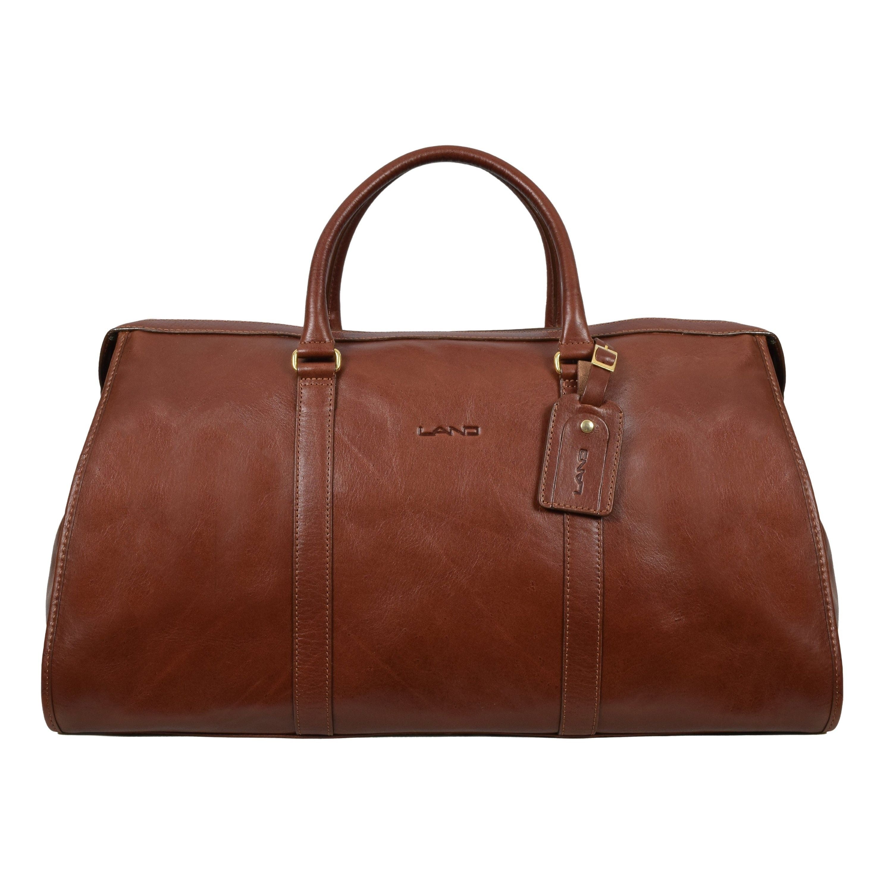 Journey Duffel, Duffel Bag | LAND Leather Goods