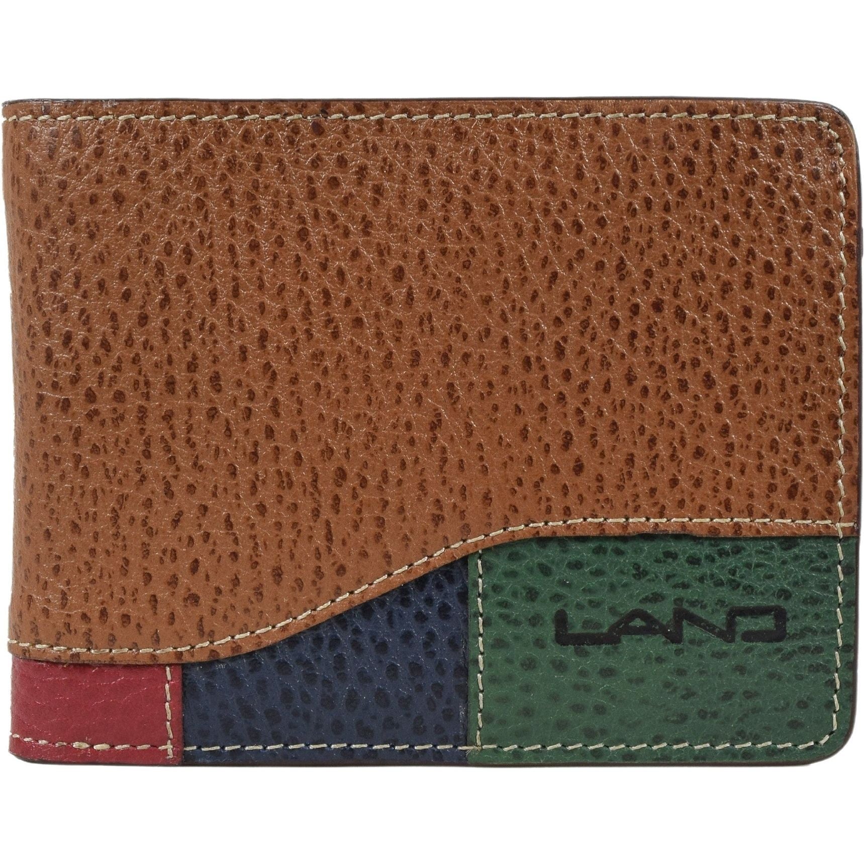 Men's Three Leaf Bifold, Wallet | LAND Leather Goods