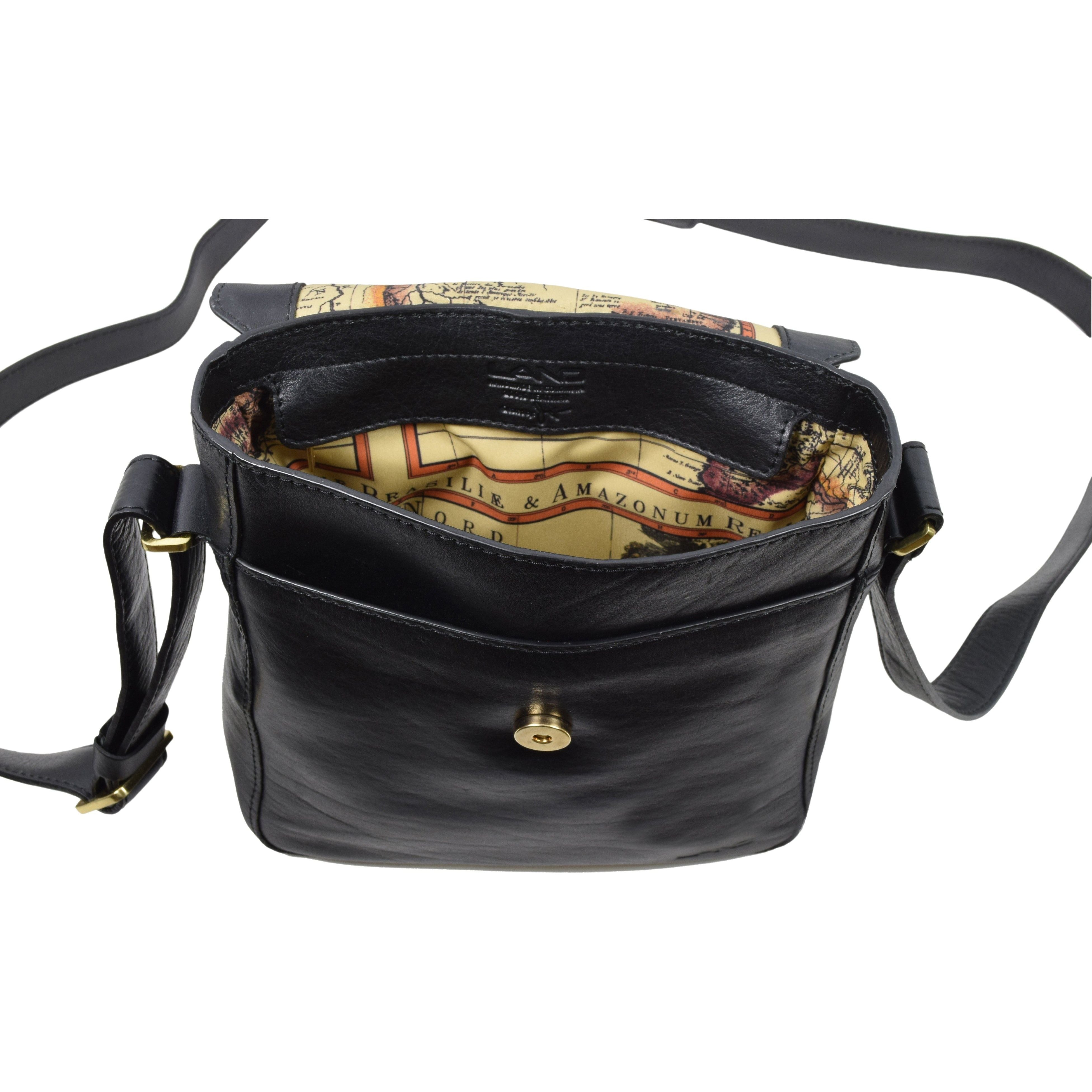 Graham Messenger, Crossover Bag | LAND Leather Goods