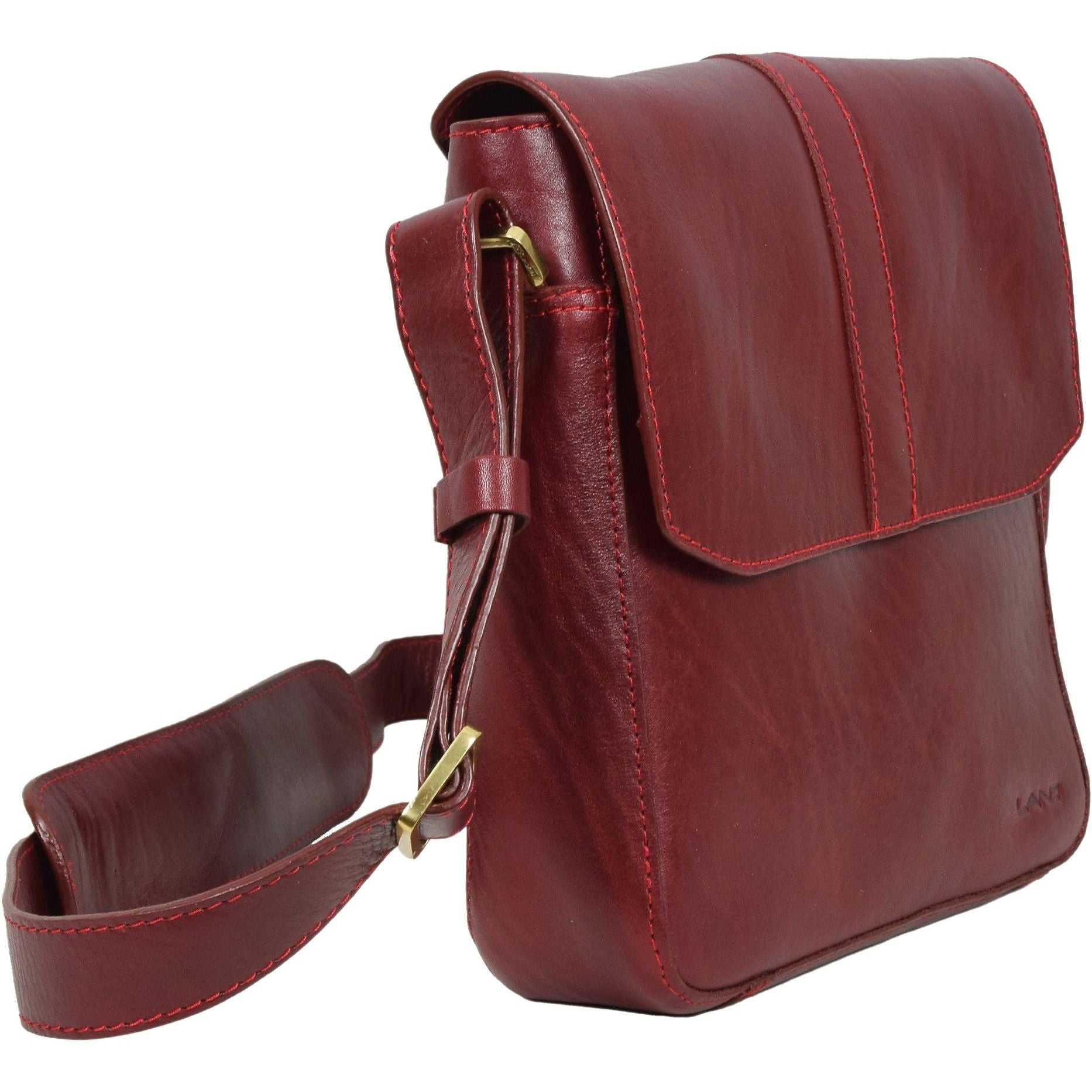Graham Messenger, Crossover Bag | LAND Leather Goods