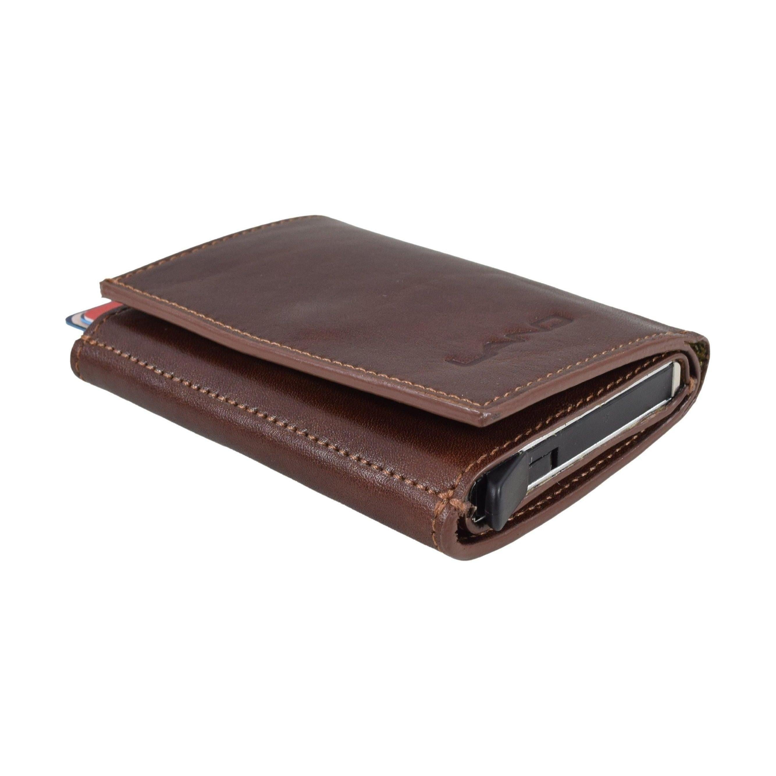 Pop Up Card Case, Wallet | LAND Leather Goods
