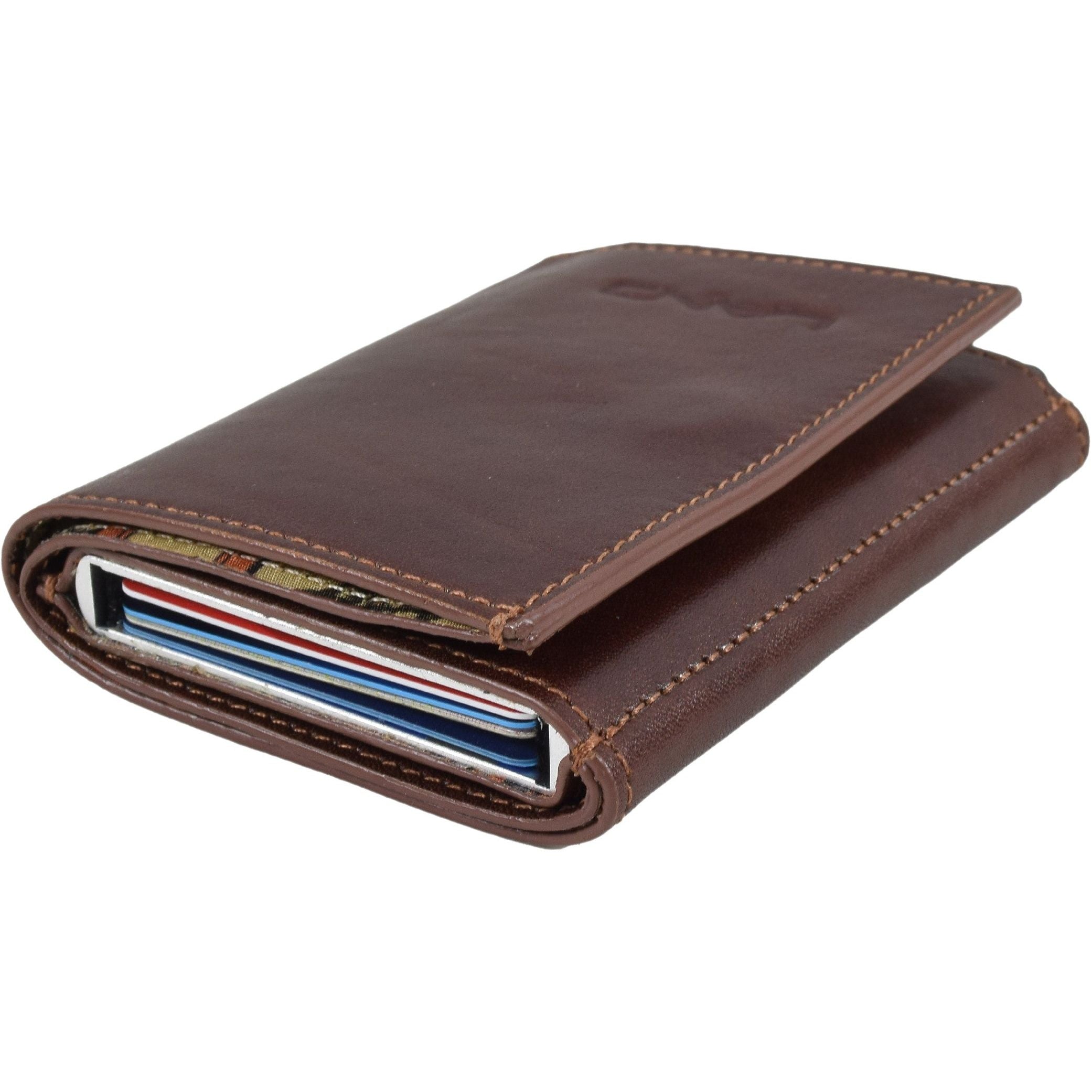 Pop Up Card Case, Wallet | LAND Leather Goods