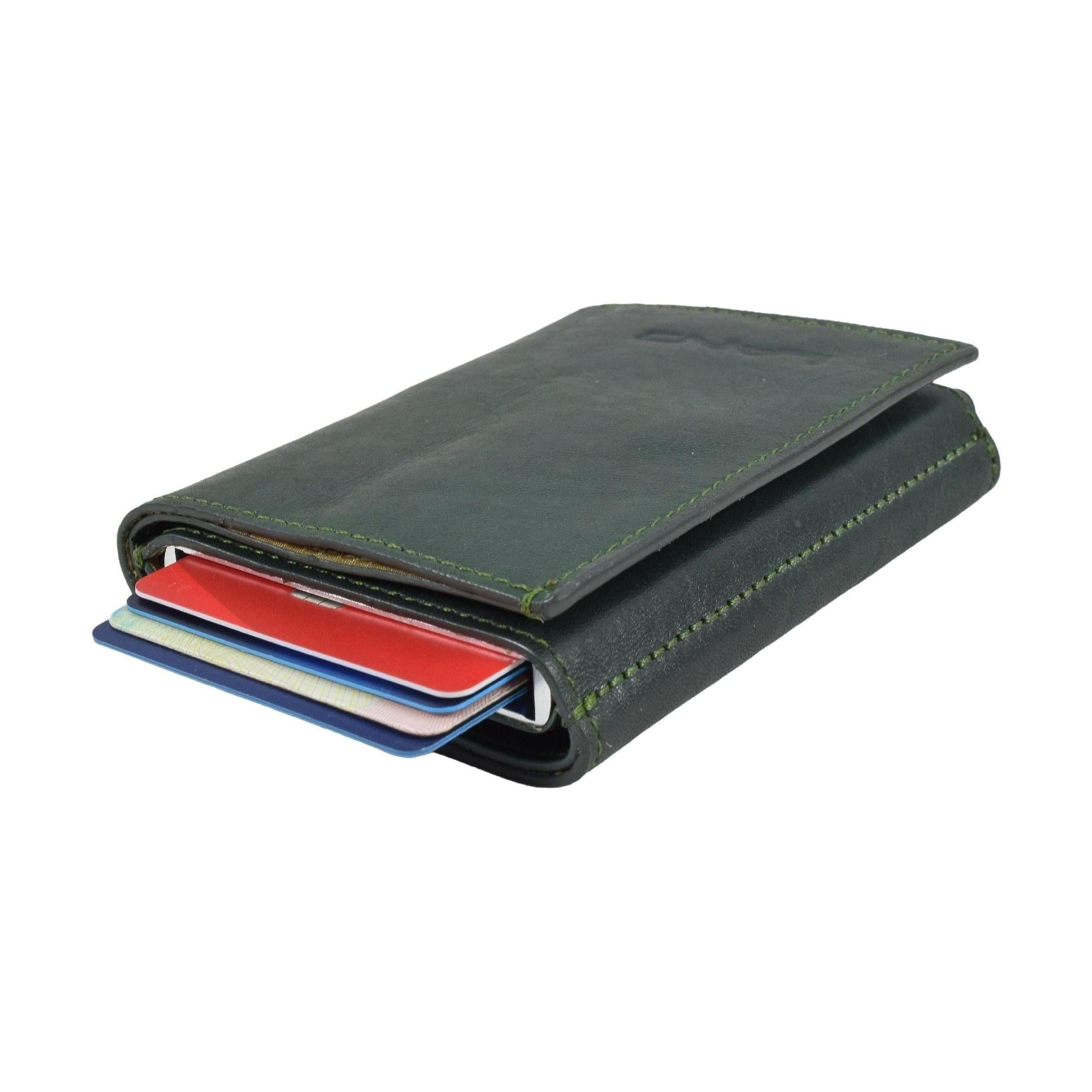 Pop Up Card Case, Wallet | LAND Leather Goods