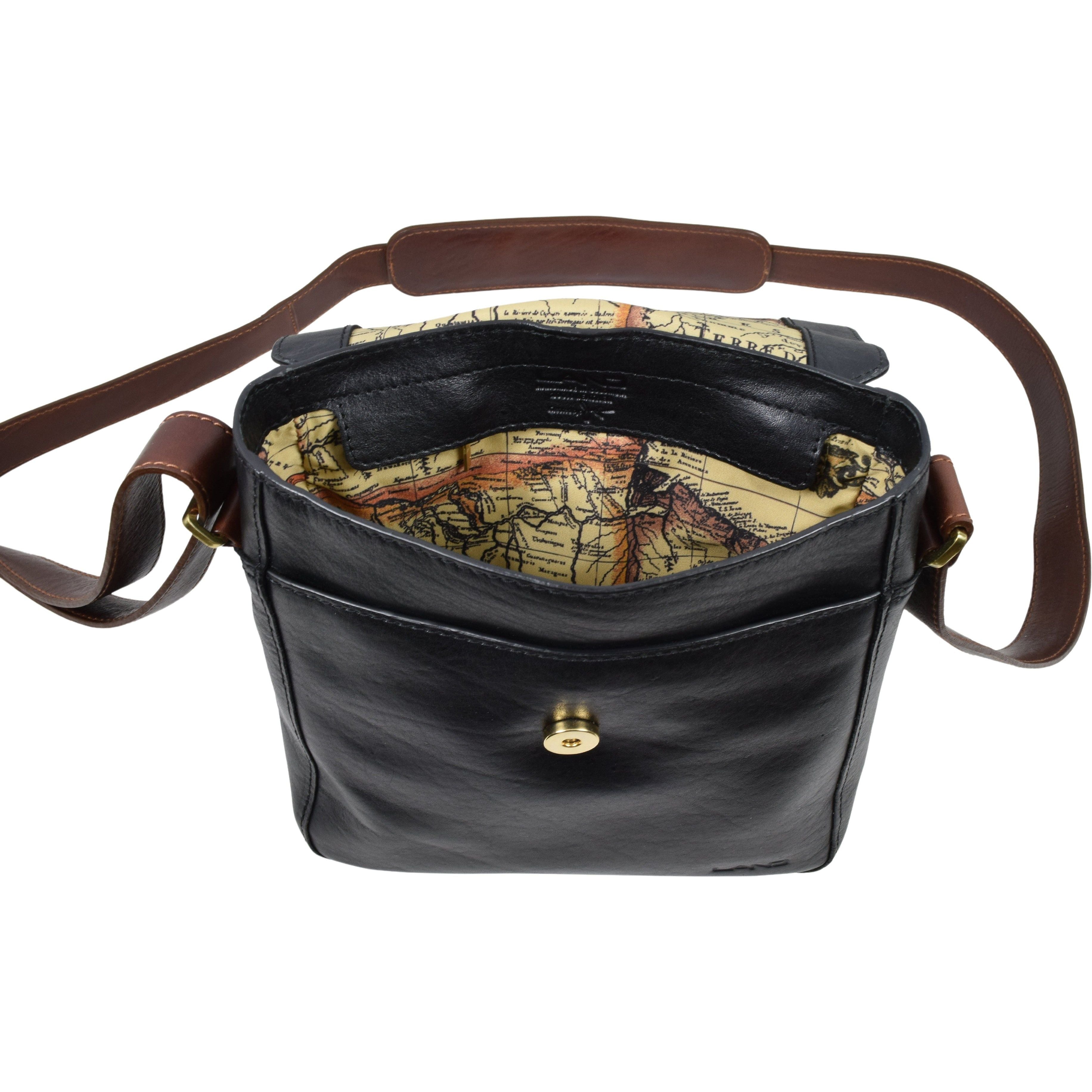 Graham Messenger, Crossover Bag | LAND Leather Goods