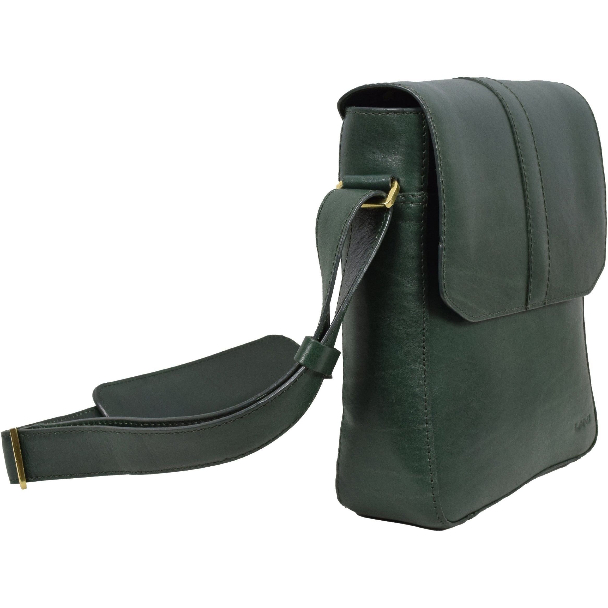 Graham Messenger, Crossover Bag | LAND Leather Goods