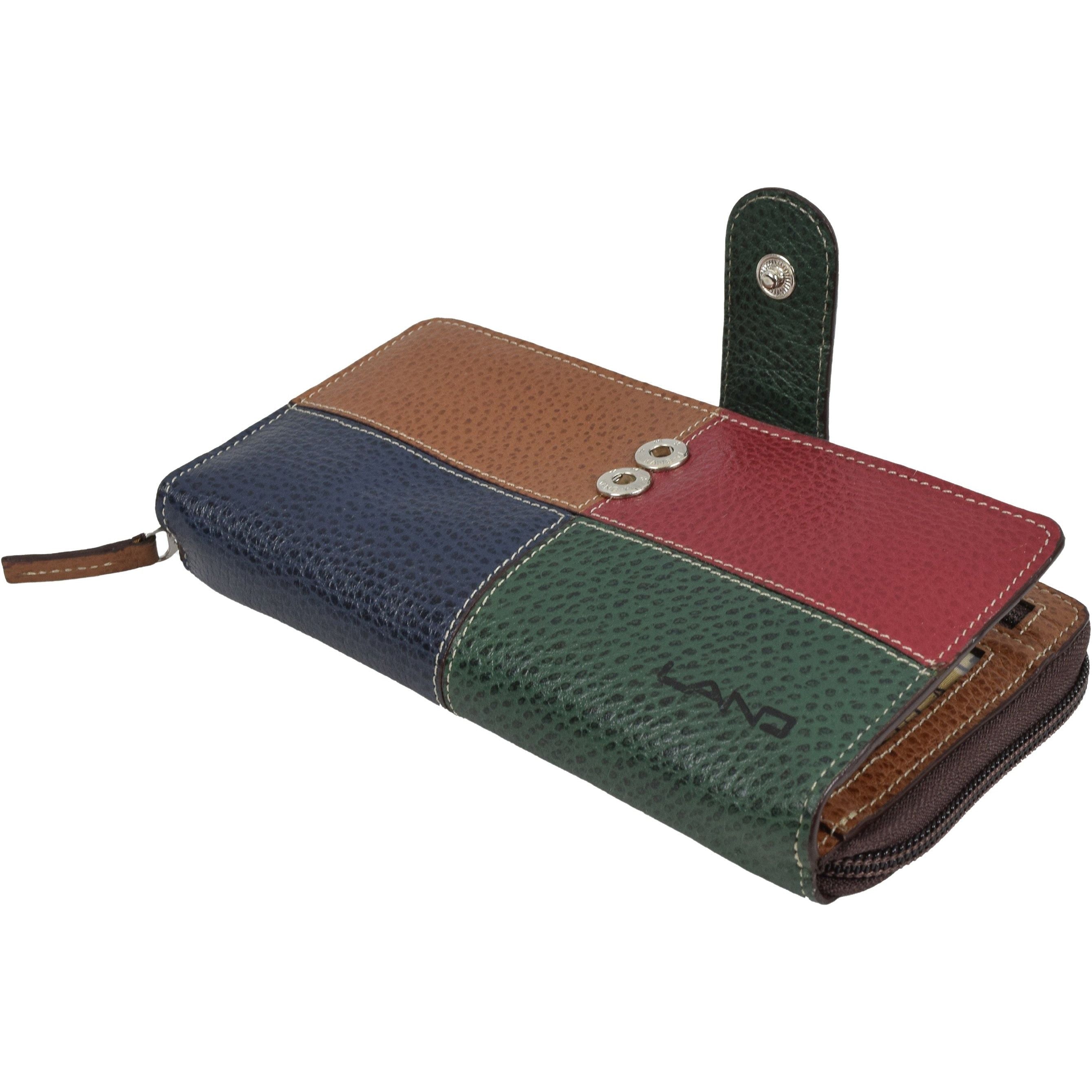 Melissa Zip Around, Wallet | LAND Leather Goods