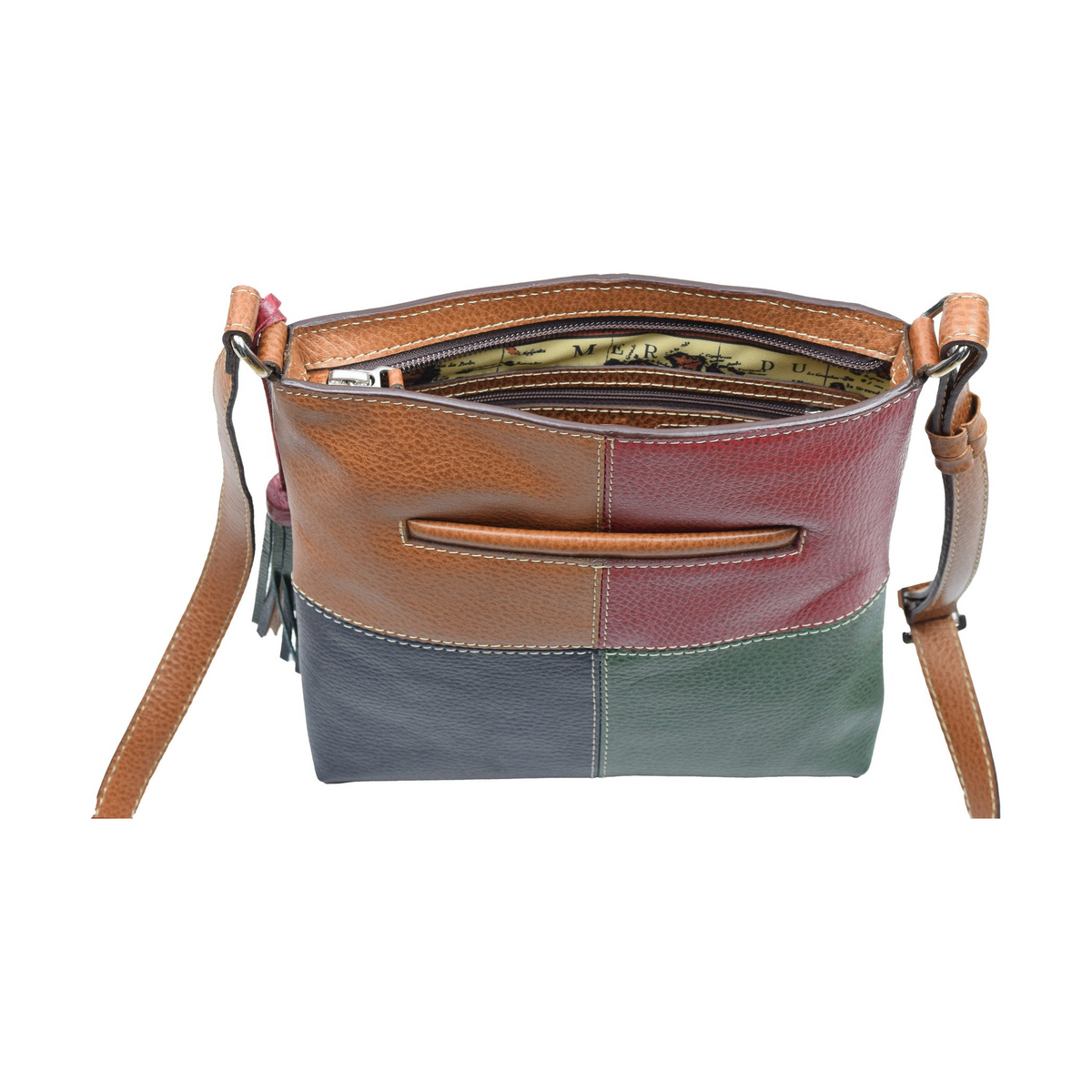 Minimalist Hipster, Crossover Bag | LAND Leather Goods