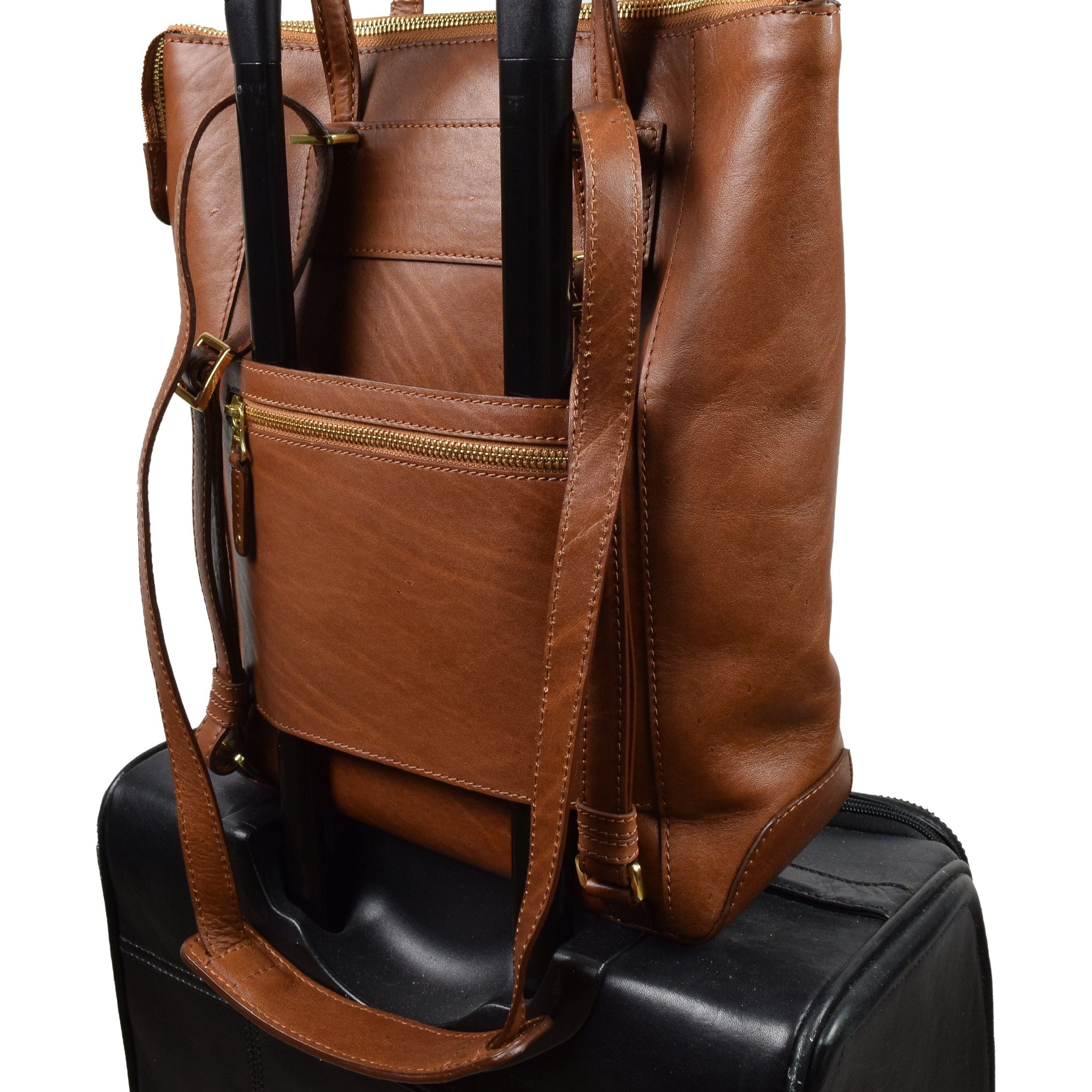 The Sheyenne Convertible Backpack, Handbag | LAND Leather Goods