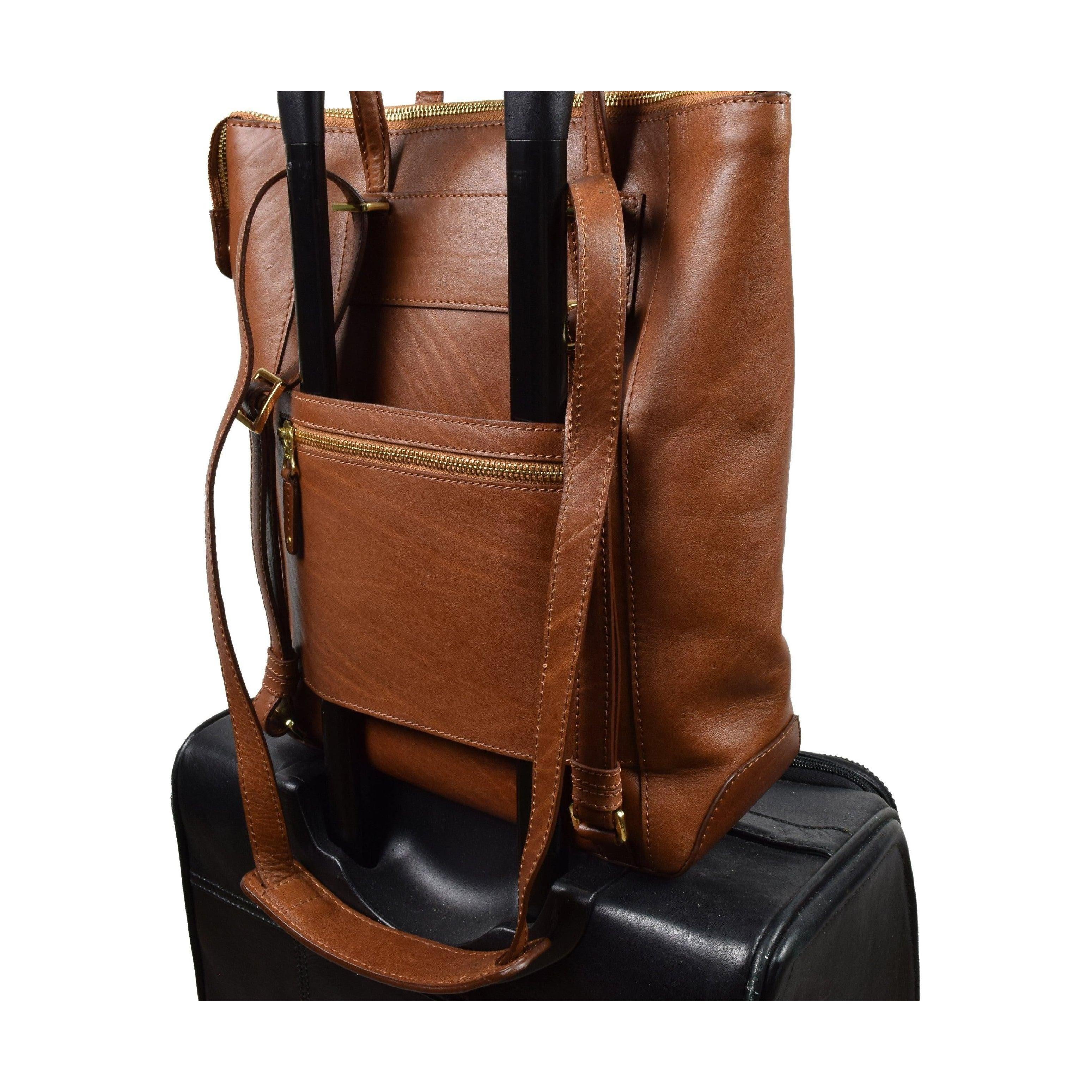 The Sheyenne Convertible Backpack, Handbag | LAND Leather Goods