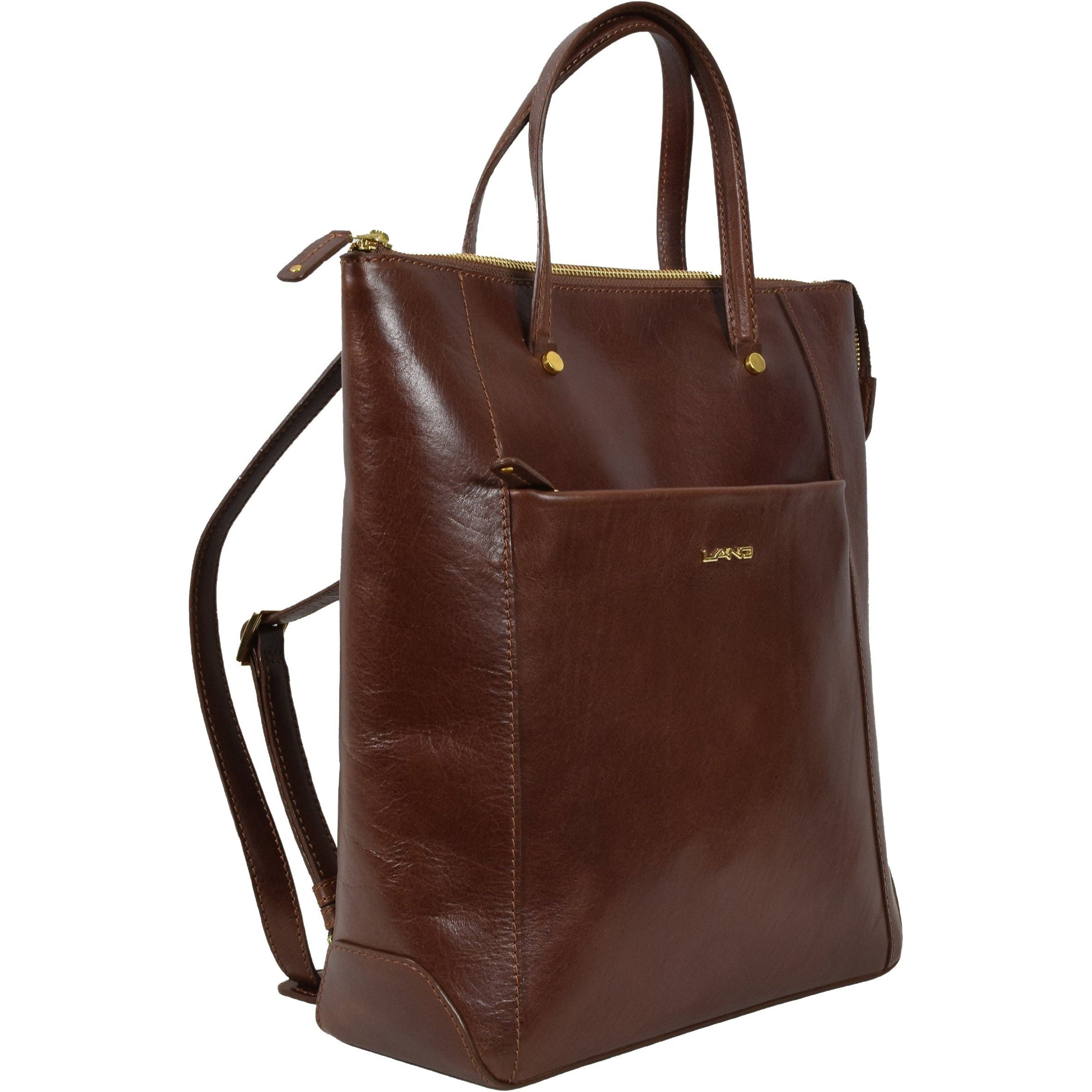 The Sheyenne Convertible Backpack, Handbag | LAND Leather Goods