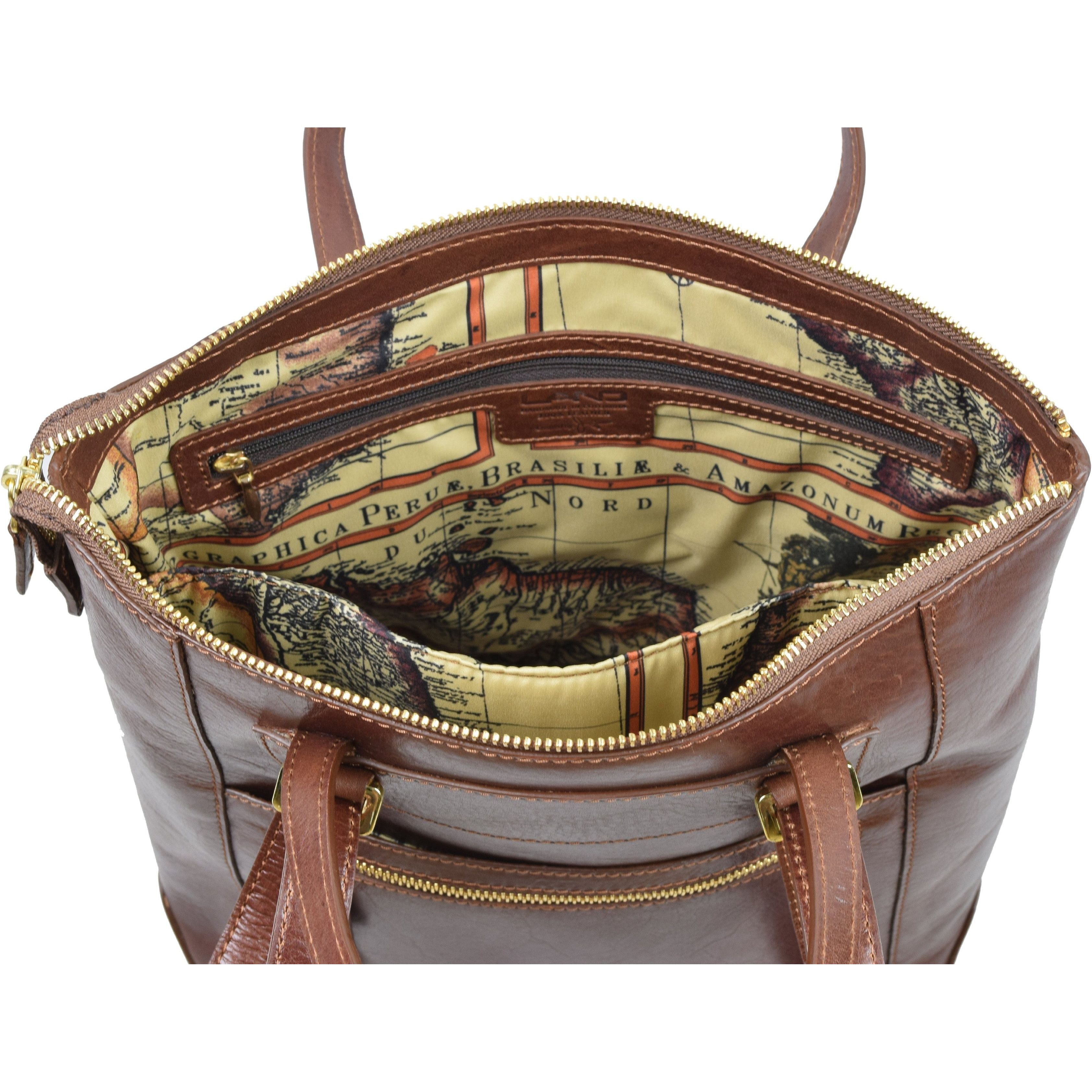 The Sheyenne Convertible Backpack, Handbag | LAND Leather Goods