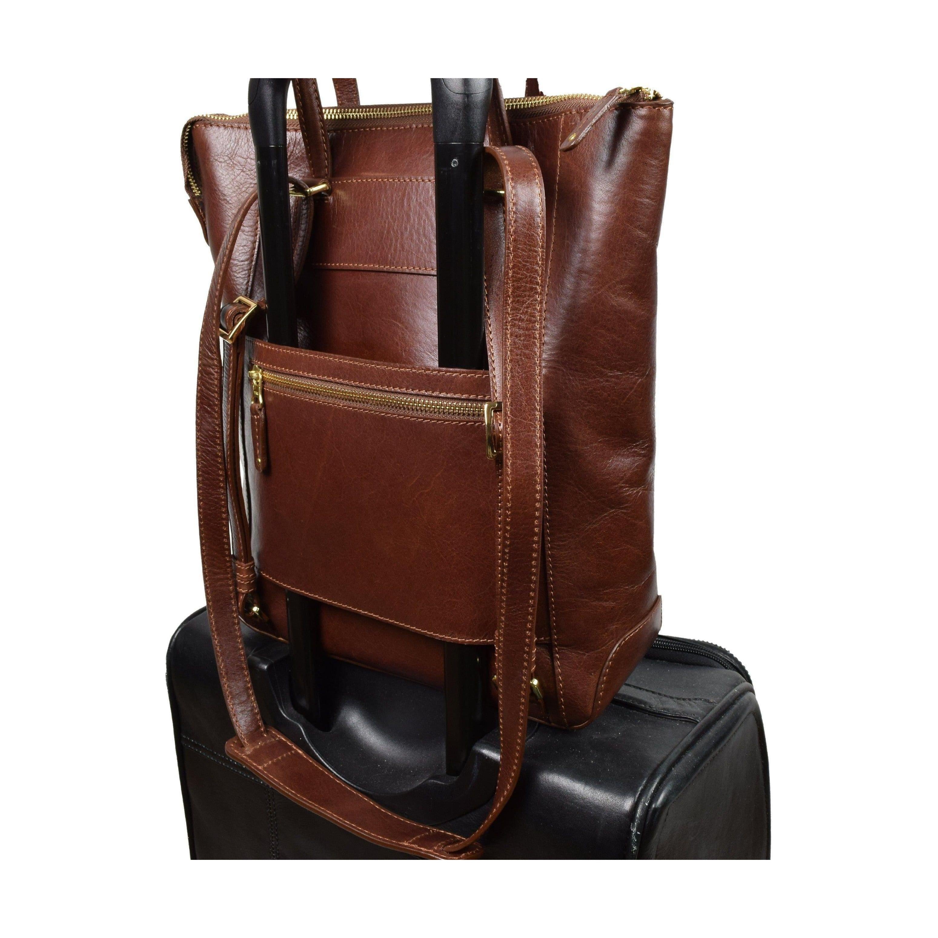 The Sheyenne Convertible Backpack, Handbag | LAND Leather Goods