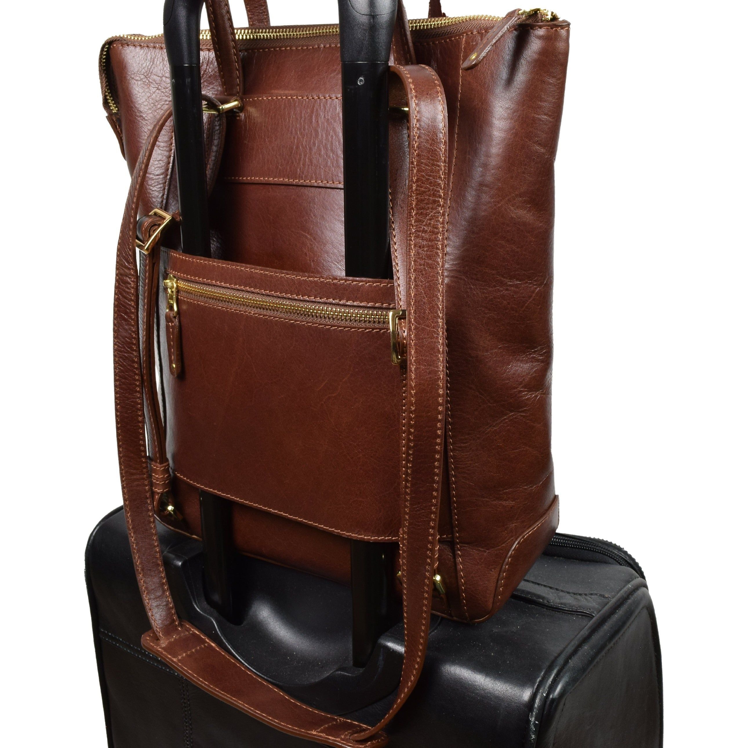 The Sheyenne Convertible Backpack, Handbag | LAND Leather Goods