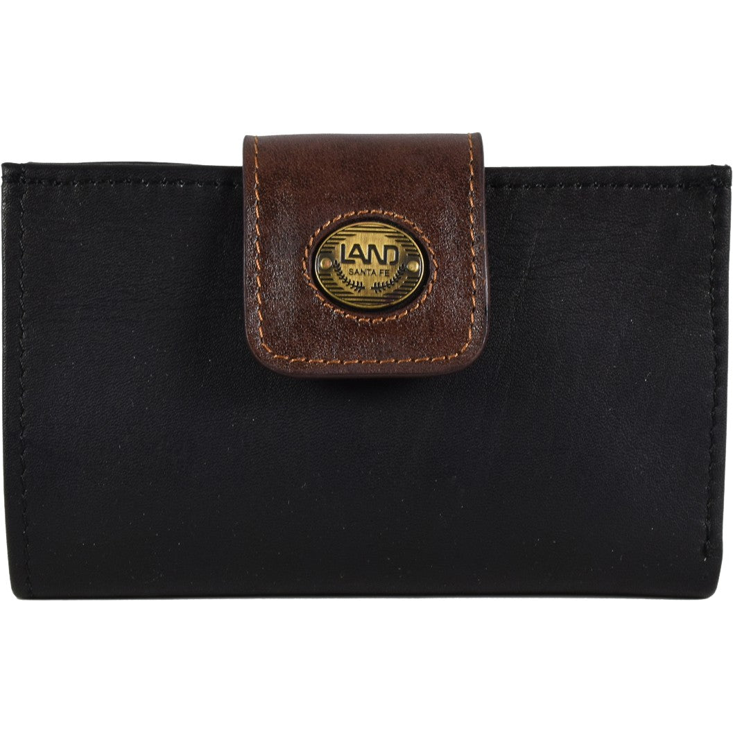 Ladies Front Snap Wallet, Wallet | LAND Leather Goods