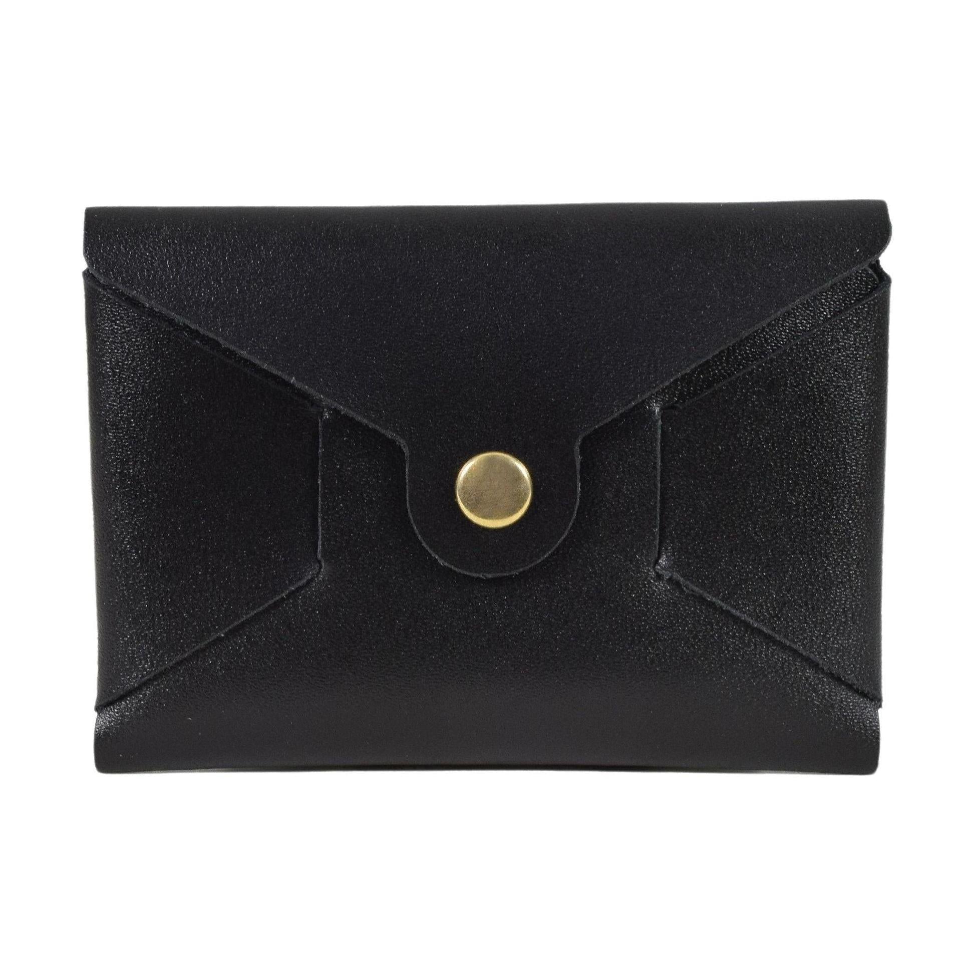 Buttoned Pouch, Wallet | LAND Leather Goods