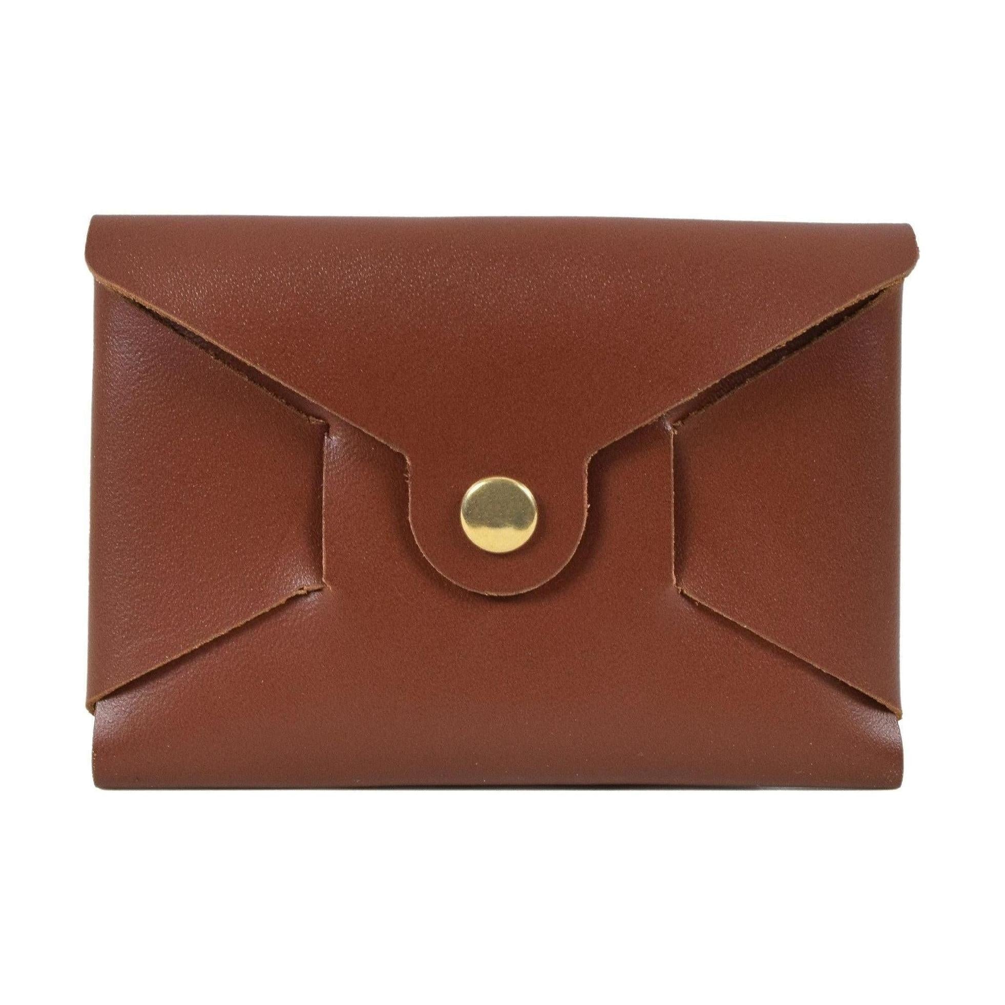 Buttoned Pouch, Wallet | LAND Leather Goods