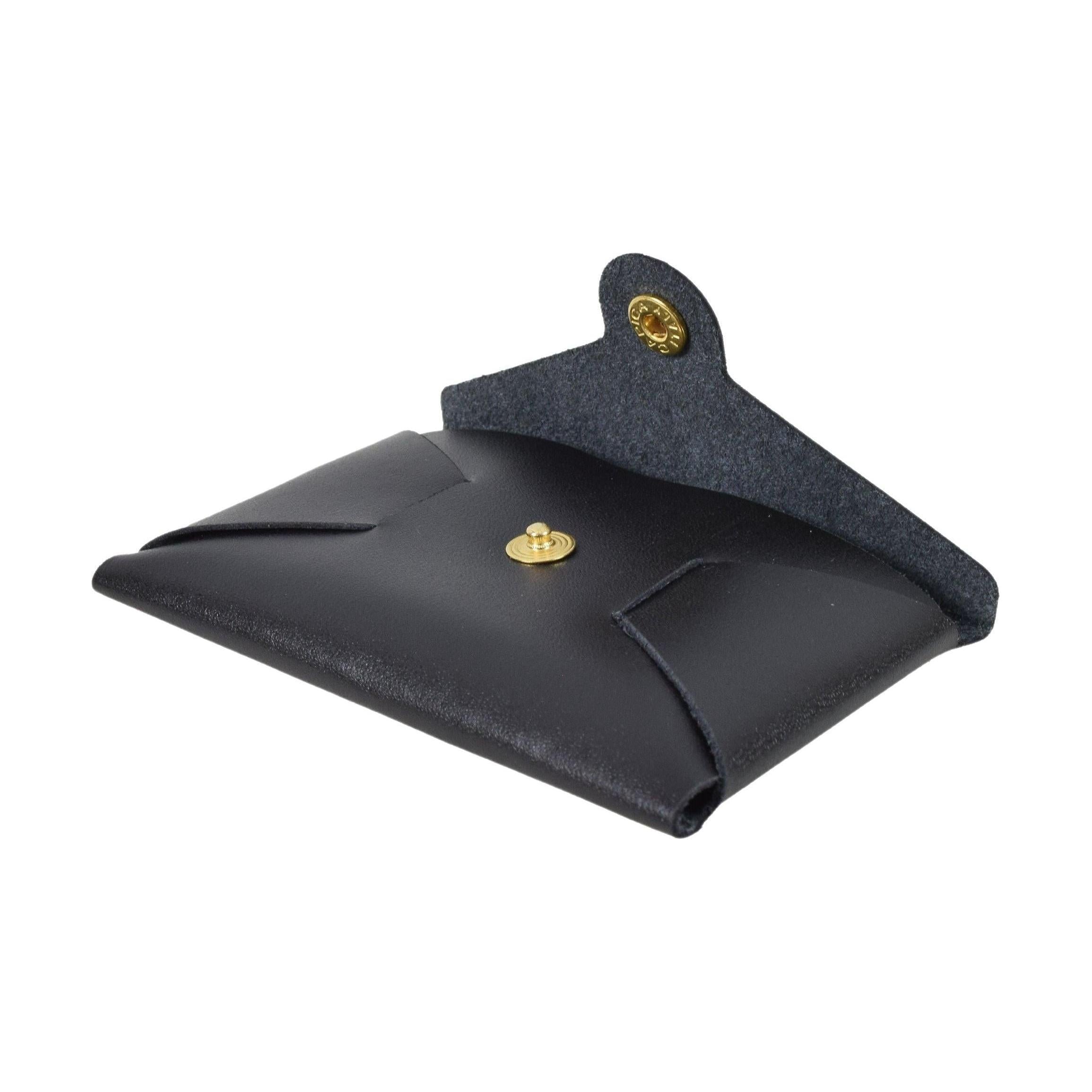 Buttoned Pouch, Wallet | LAND Leather Goods