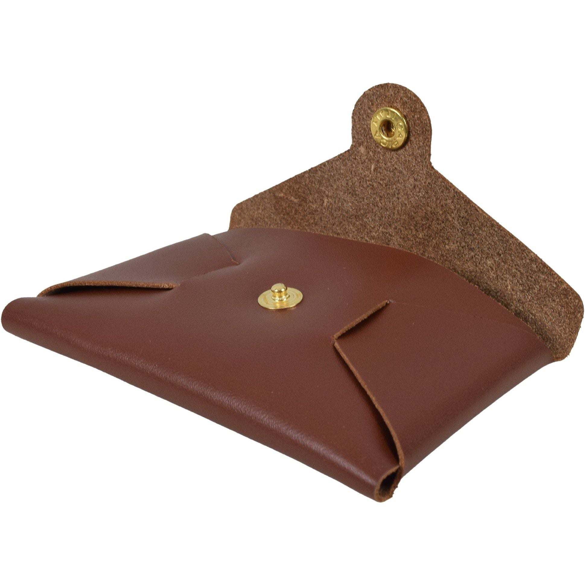 Buttoned Pouch, Wallet | LAND Leather Goods