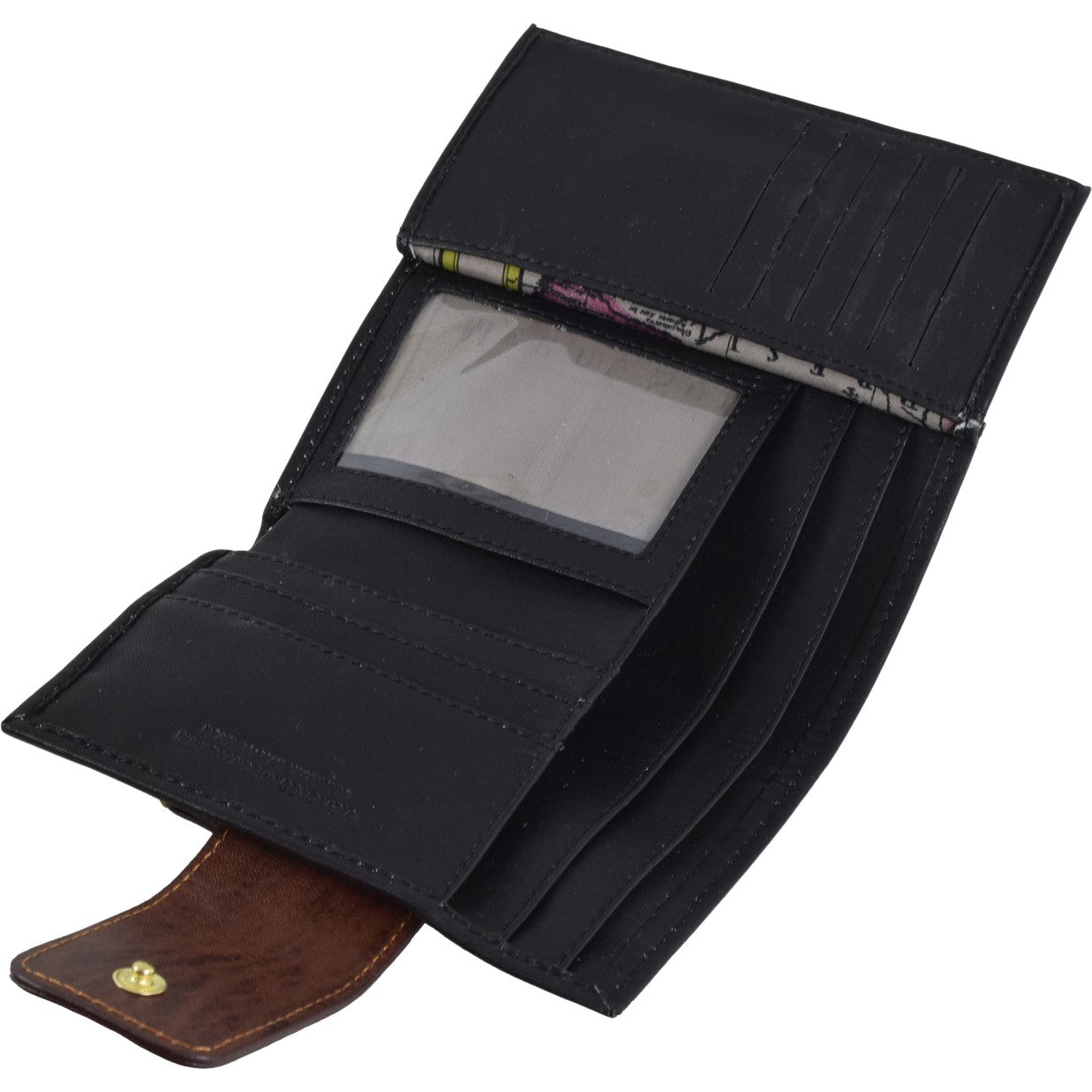 Ladies Front Snap Wallet, Wallet | LAND Leather Goods