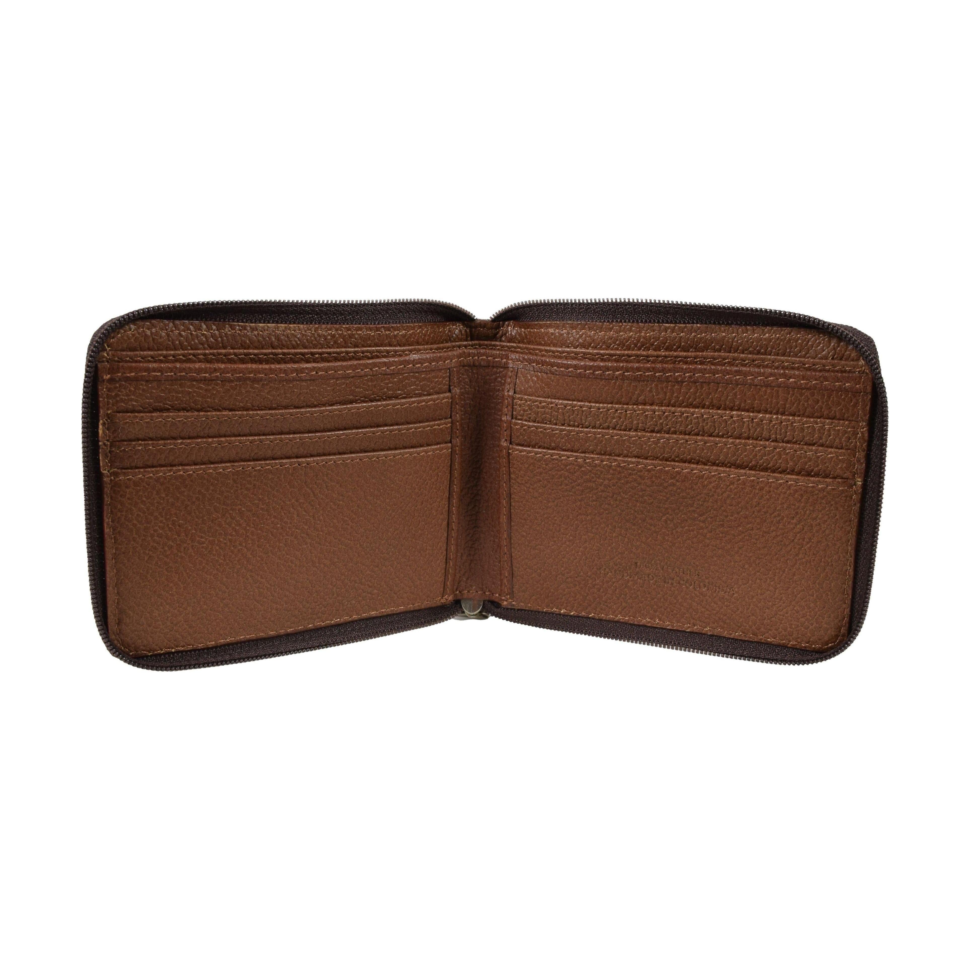 Zip Around Bifold, Wallet | LAND Leather Goods