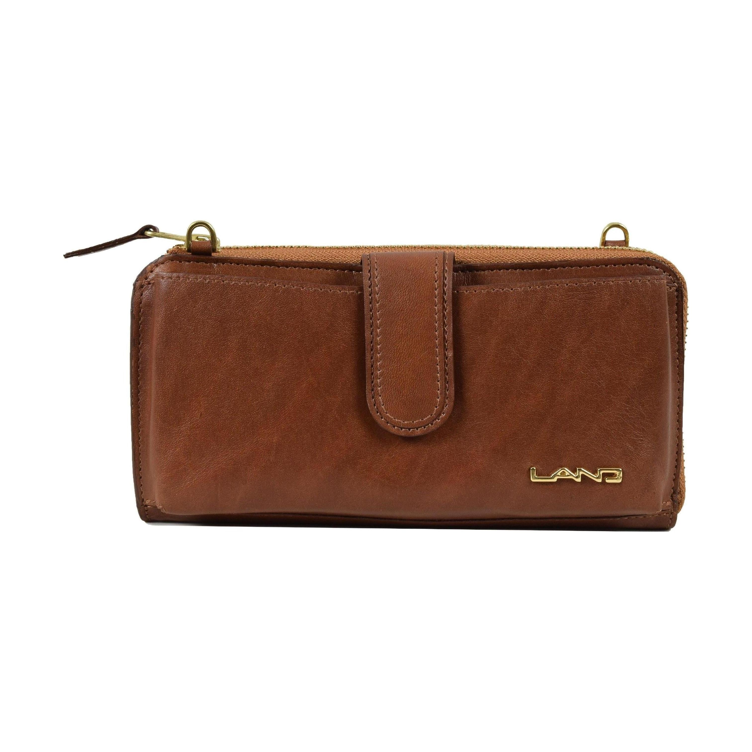 Napa Convertible Wallet & Crossover, Crossover Bag | LAND Leather Goods