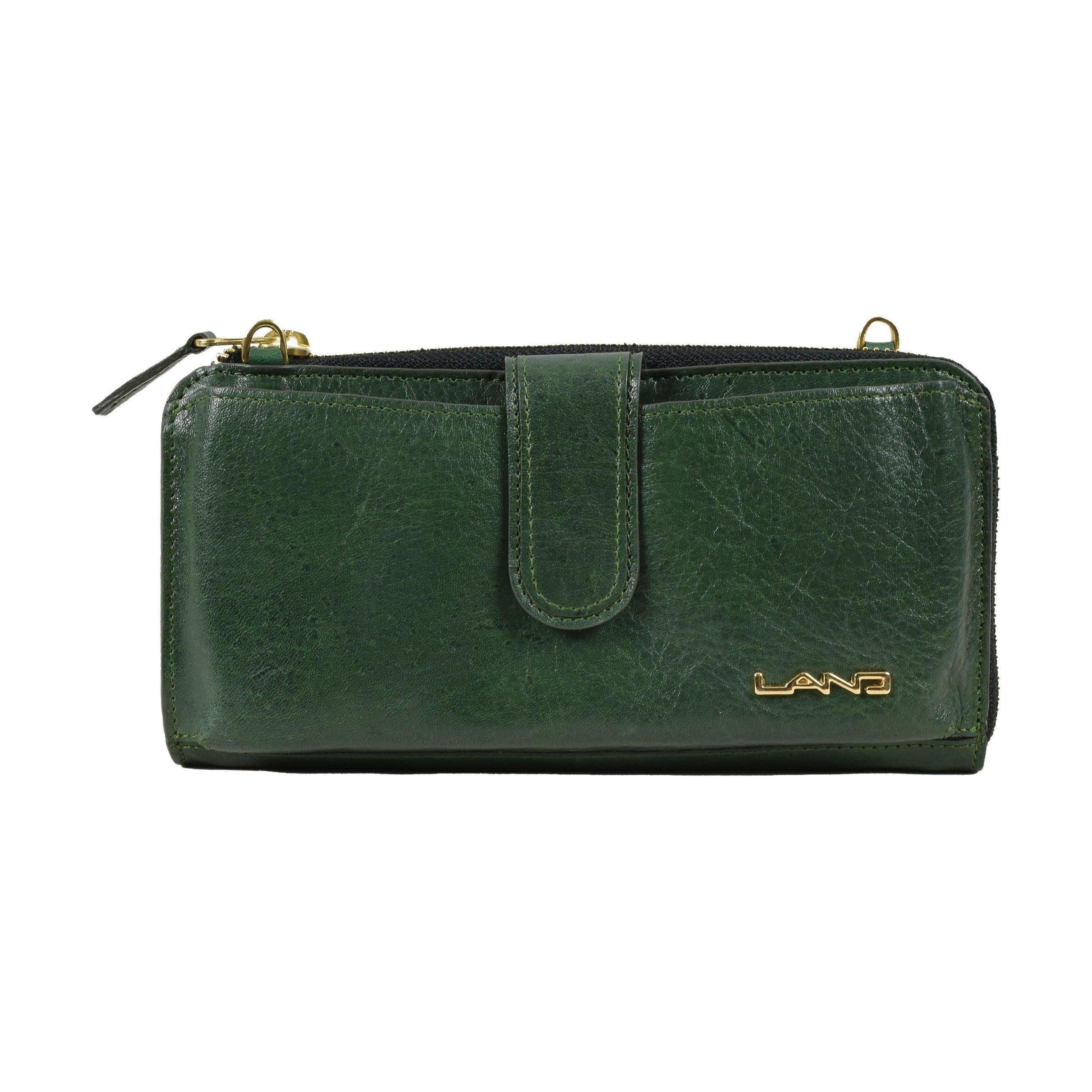 Napa Convertible Wallet & Crossover, Crossover Bag | LAND Leather Goods