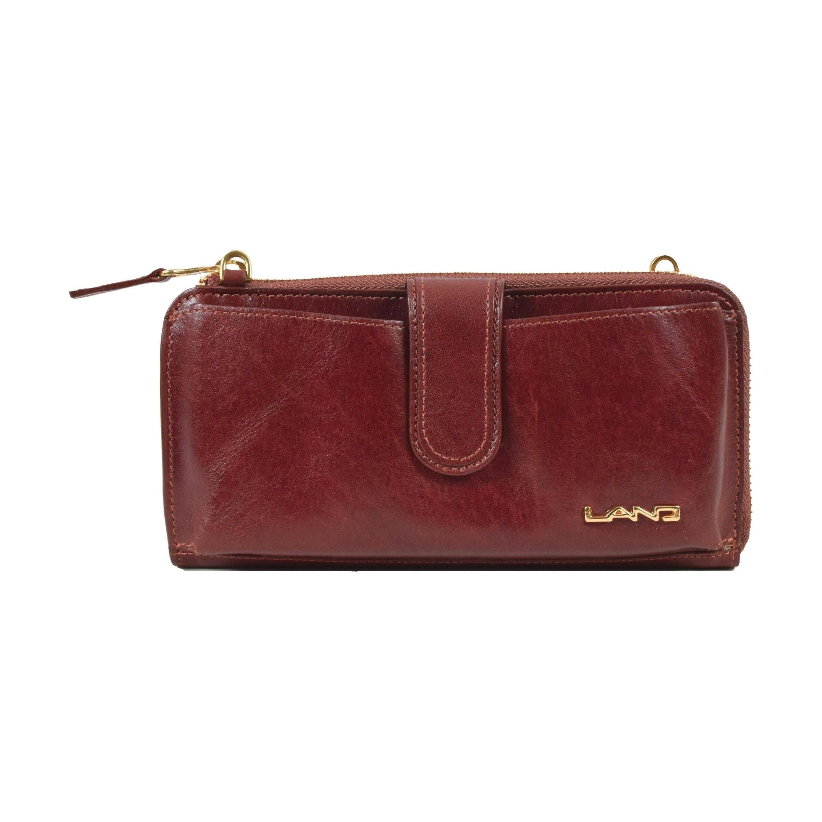 Napa Convertible Wallet & Crossover, Crossover Bag | LAND Leather Goods