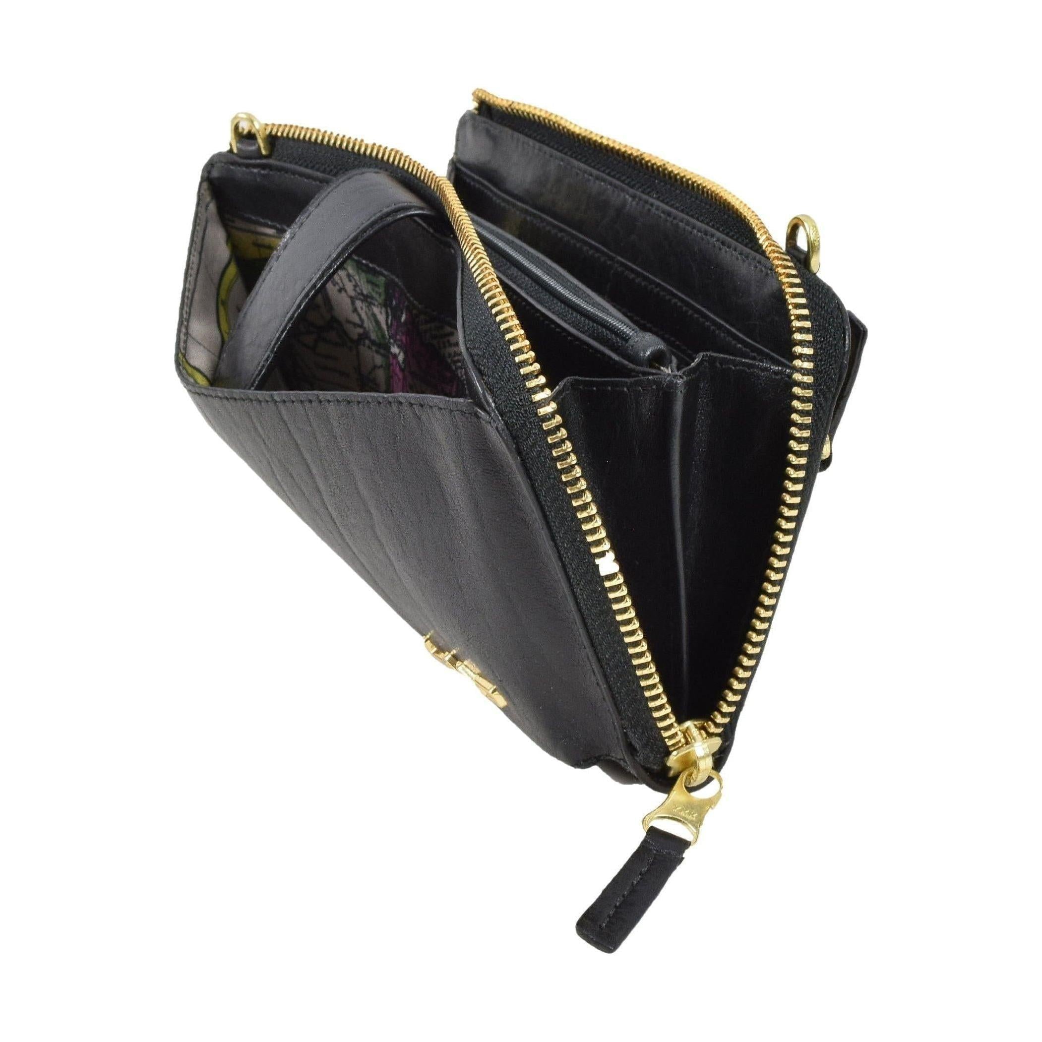Napa Convertible Wallet & Crossover, Crossover Bag | LAND Leather Goods