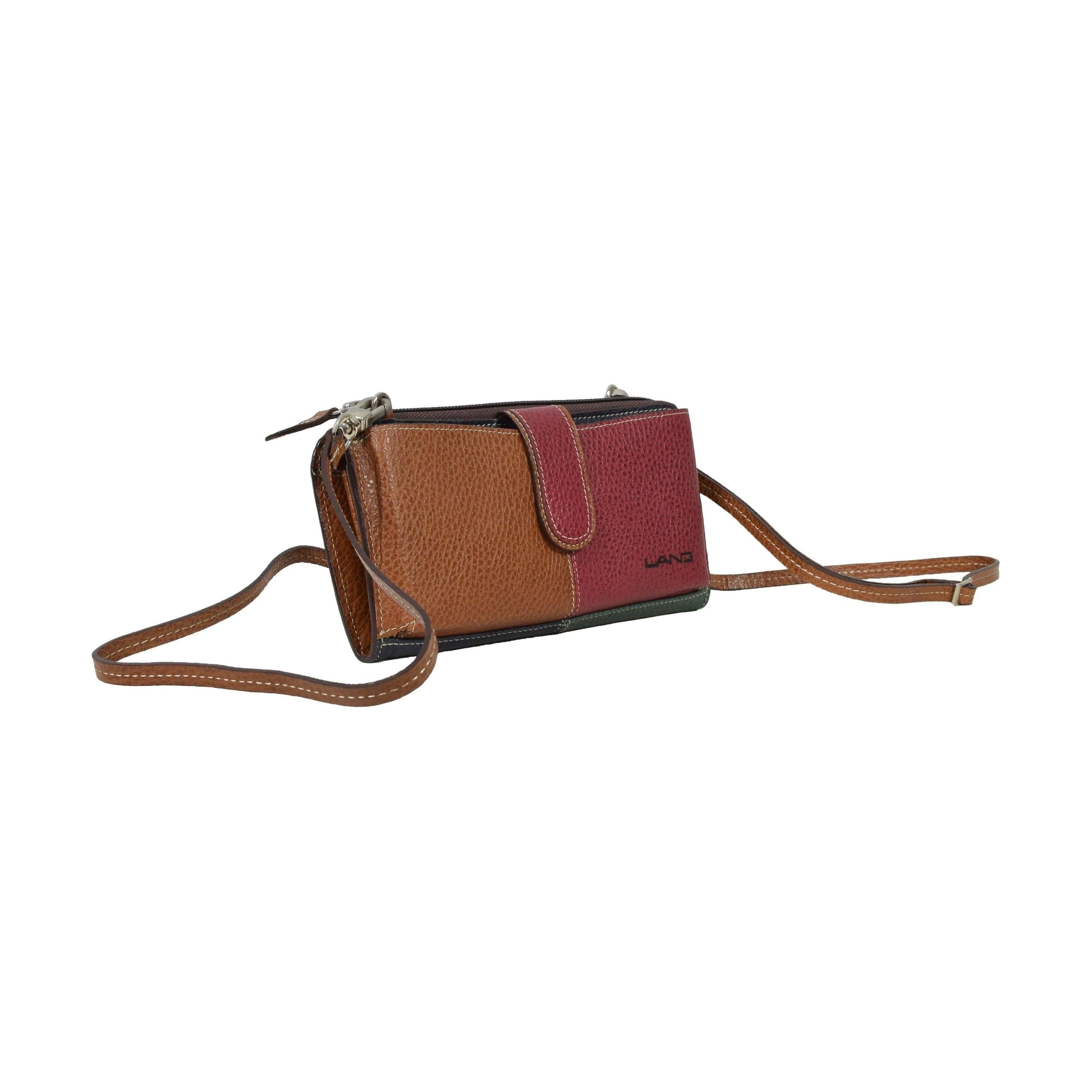 Napa Convertible Wallet & Crossover, Crossover Bag | LAND Leather Goods