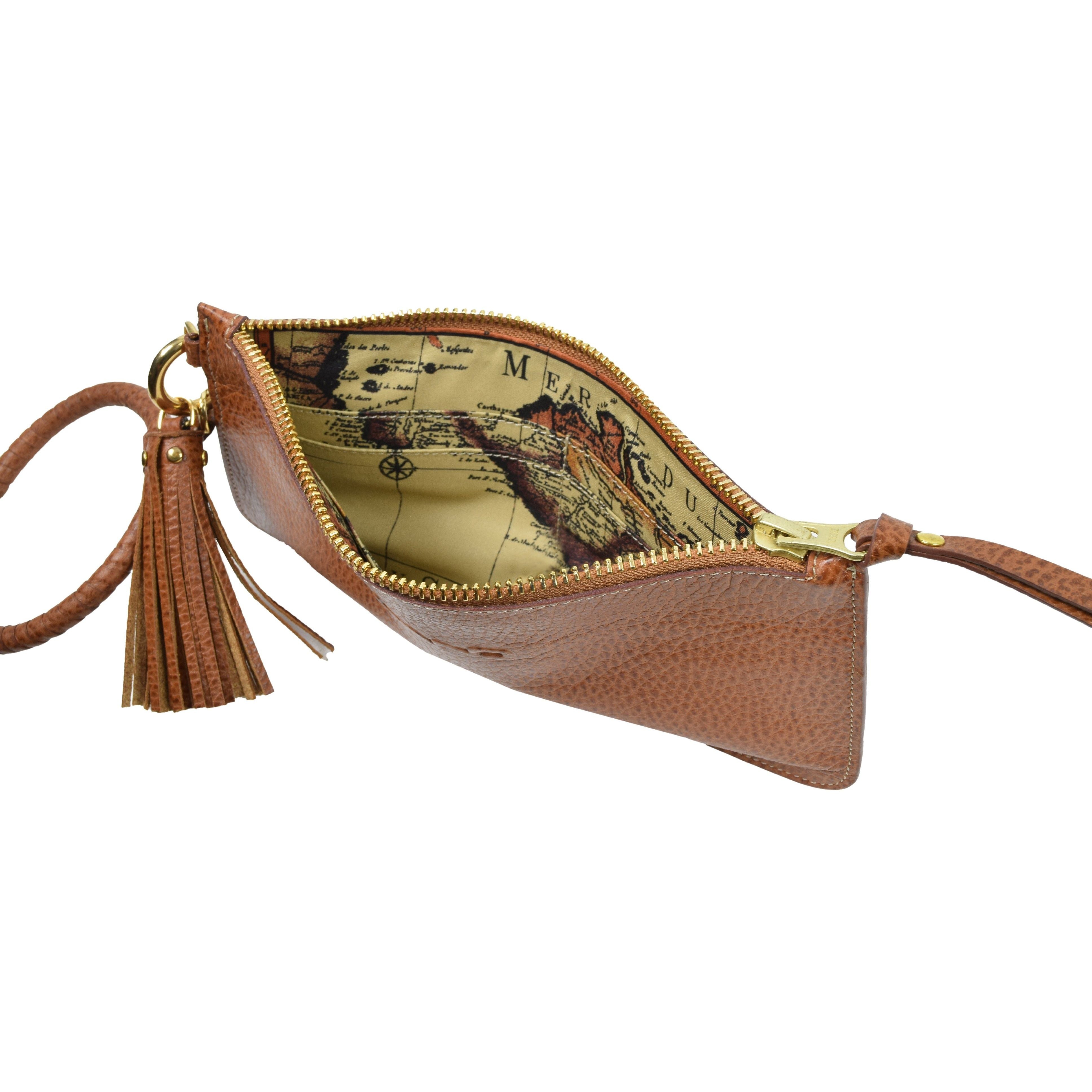 Braided Wristlet Clutch, Wristlet | LAND Leather Goods