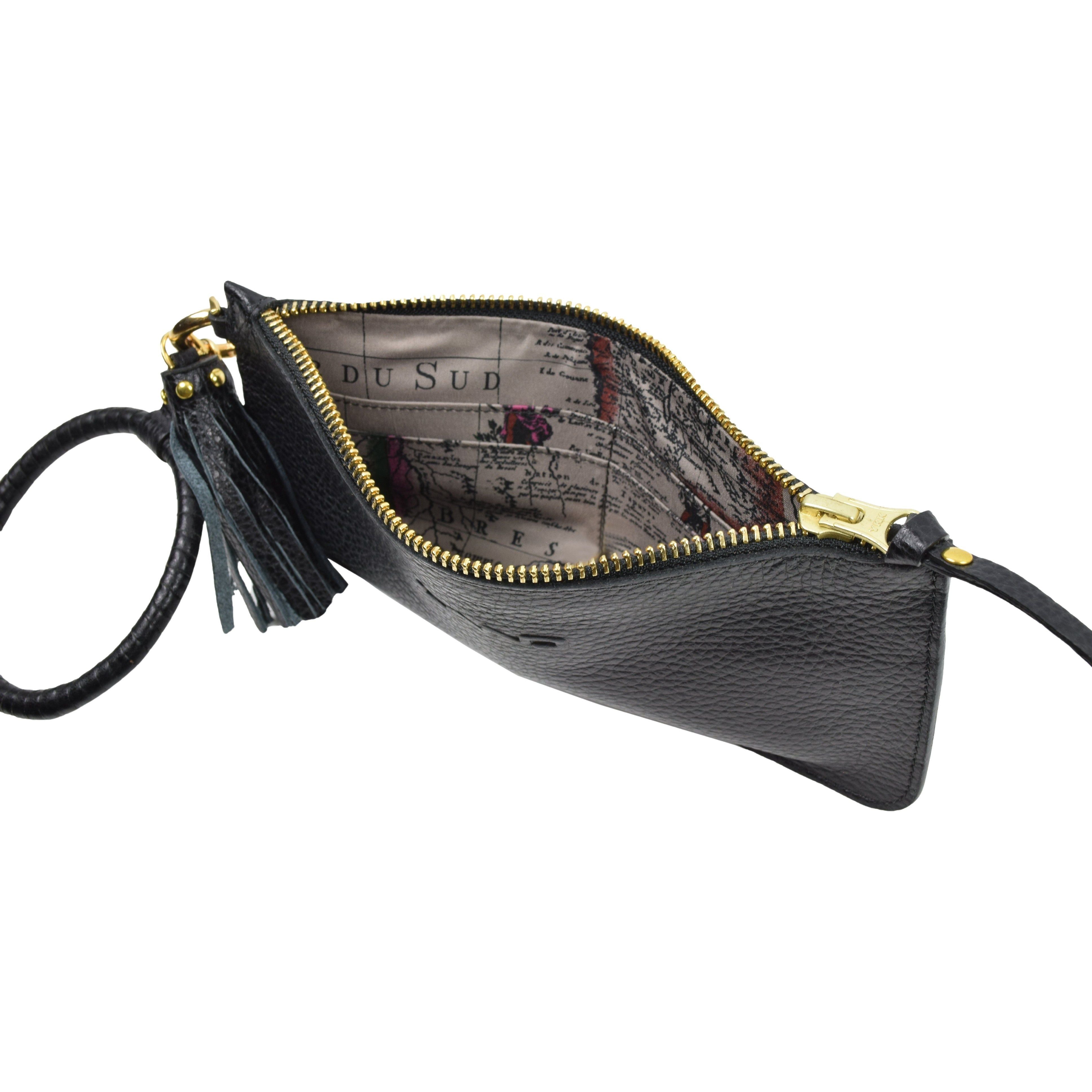 Braided Wristlet Clutch, Wristlet | LAND Leather Goods
