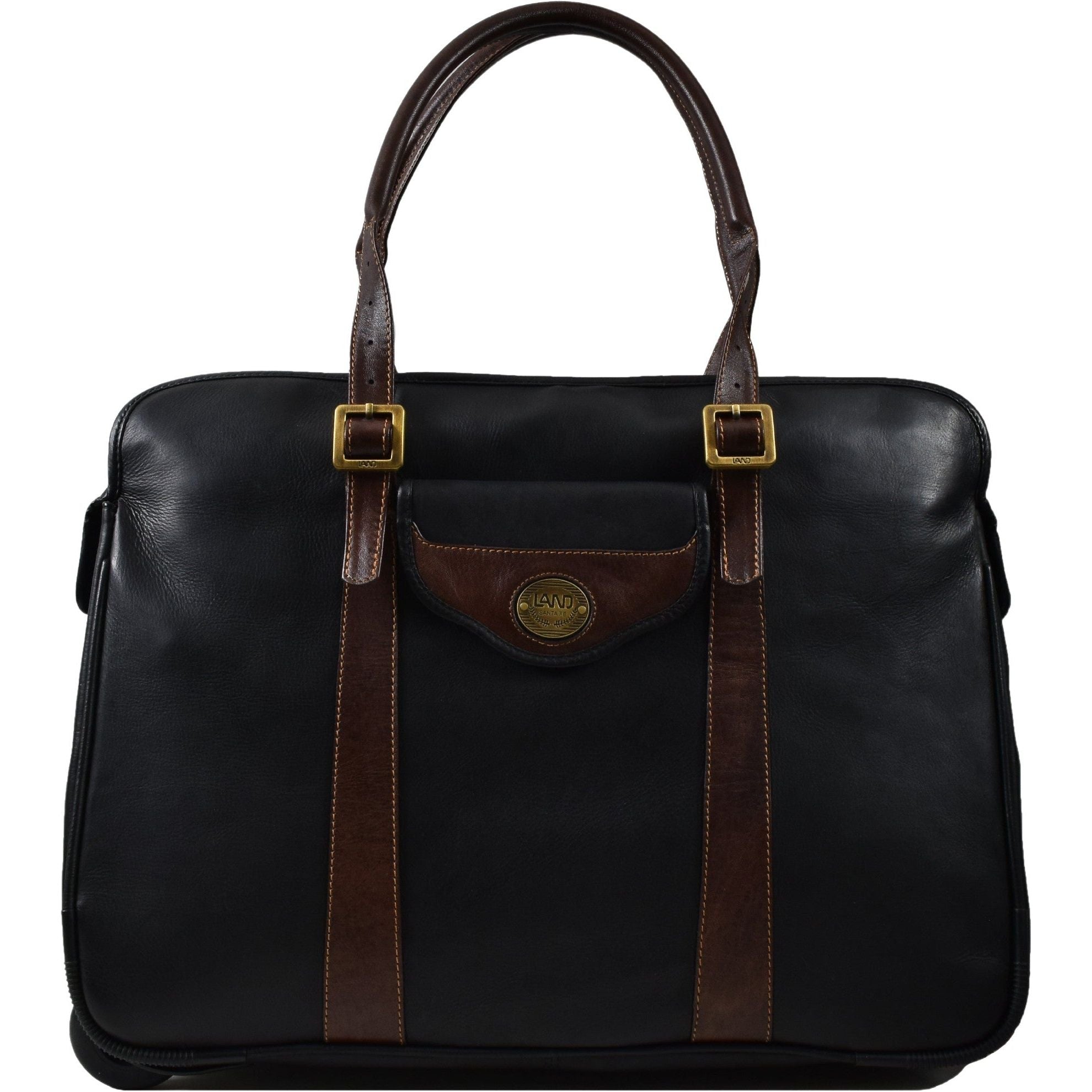 Rolling Weekender, Wheeled Luggage | LAND Leather Goods