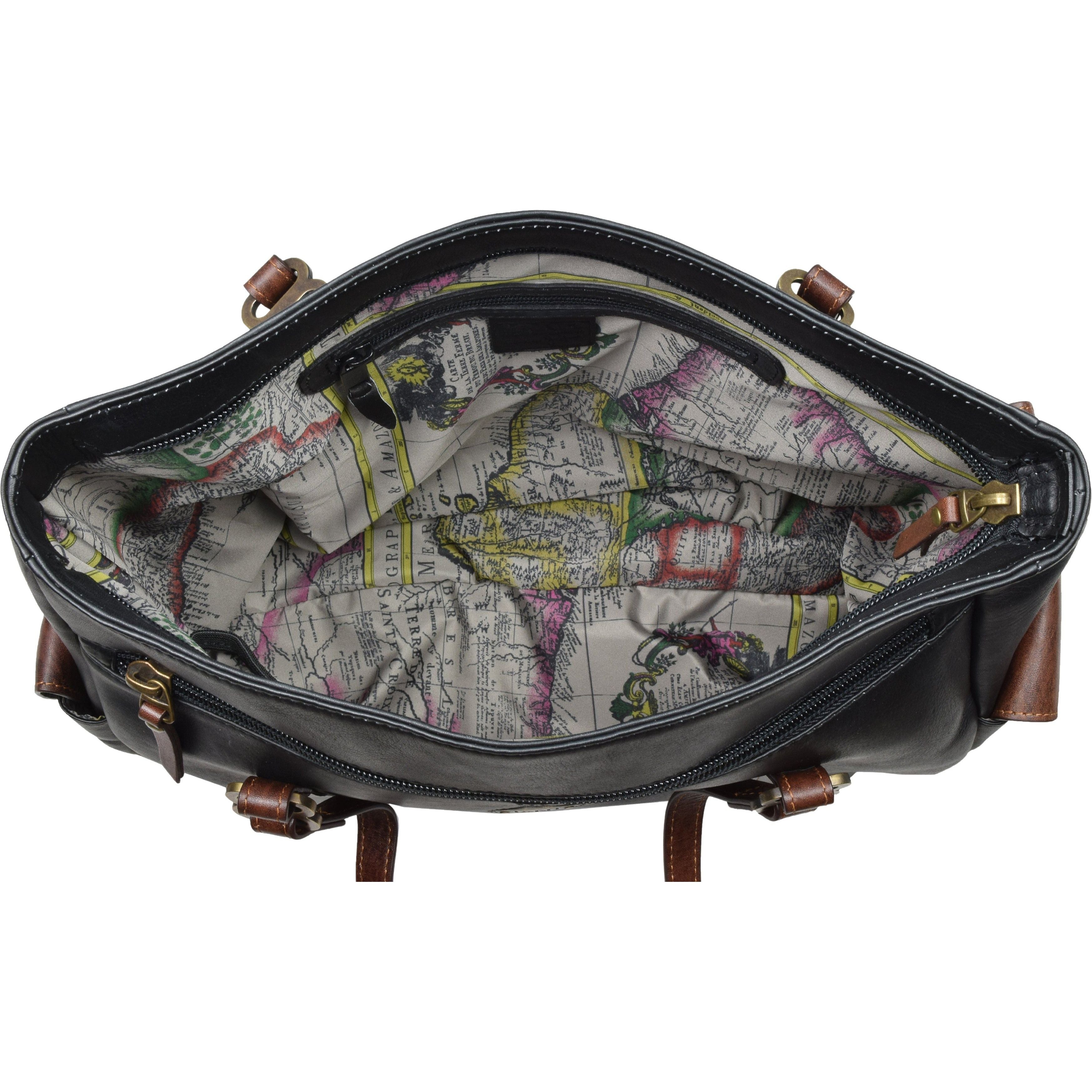 Multipocket Tote, Handbag | LAND Leather Goods