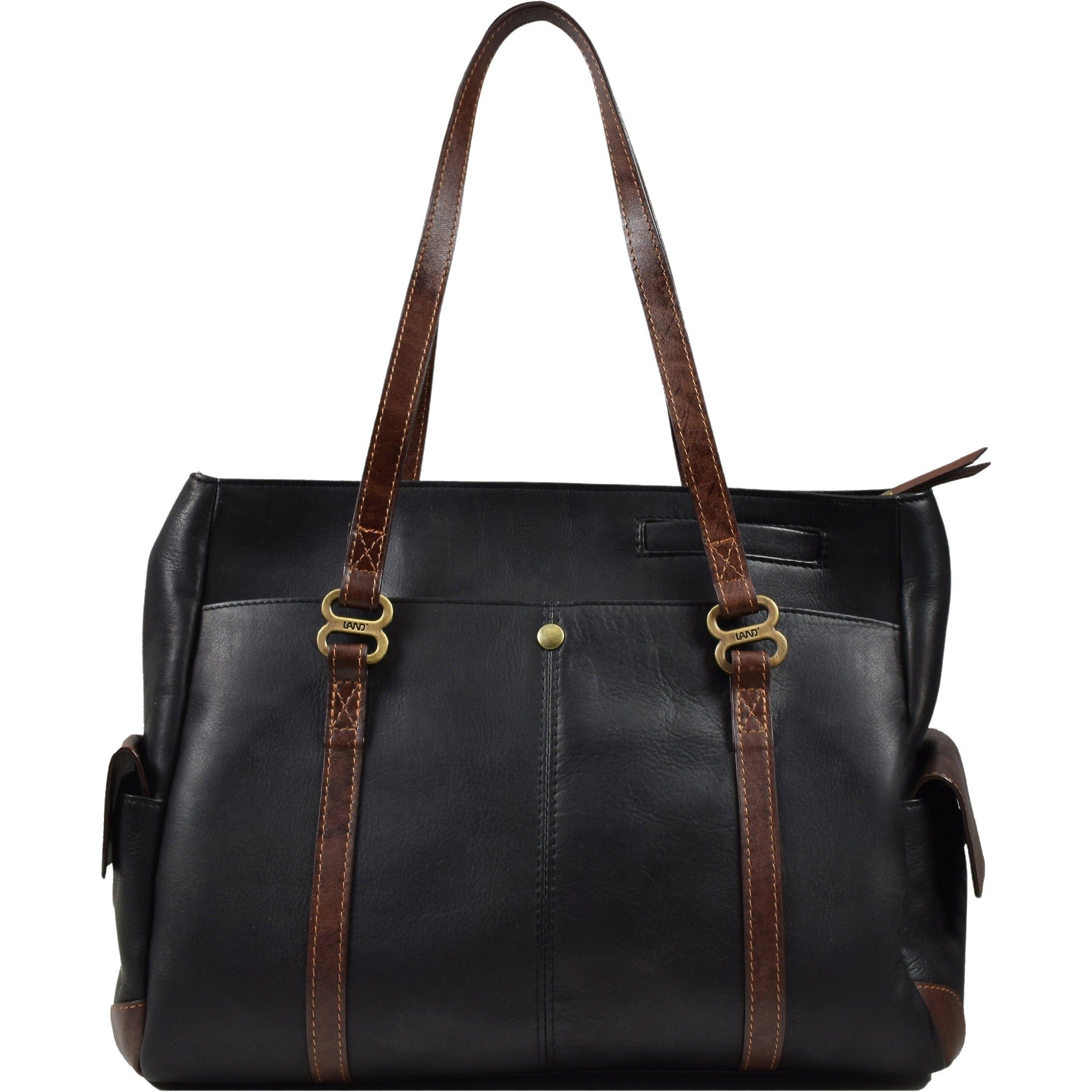 Multipocket Tote, Handbag | LAND Leather Goods